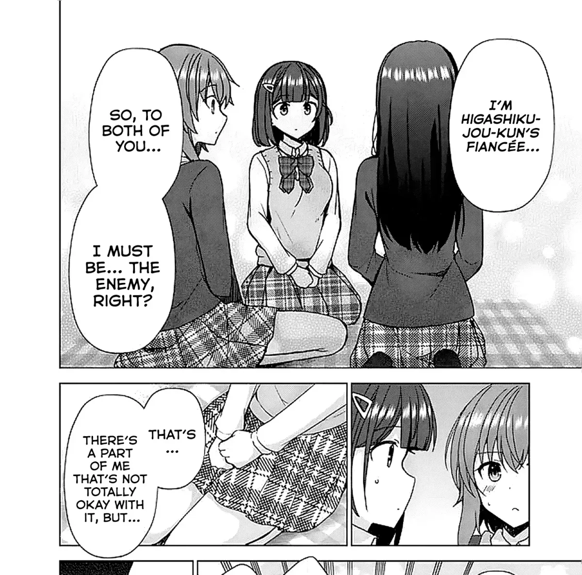 Iinazuke ga Dekita to Omottara, Sono Iinazuke ga Gakkou de Yuumei na "Akuyaku Reijou" Dattan dakedo, Dou Sureba Ii? Chapter 6.2 page 10 - 