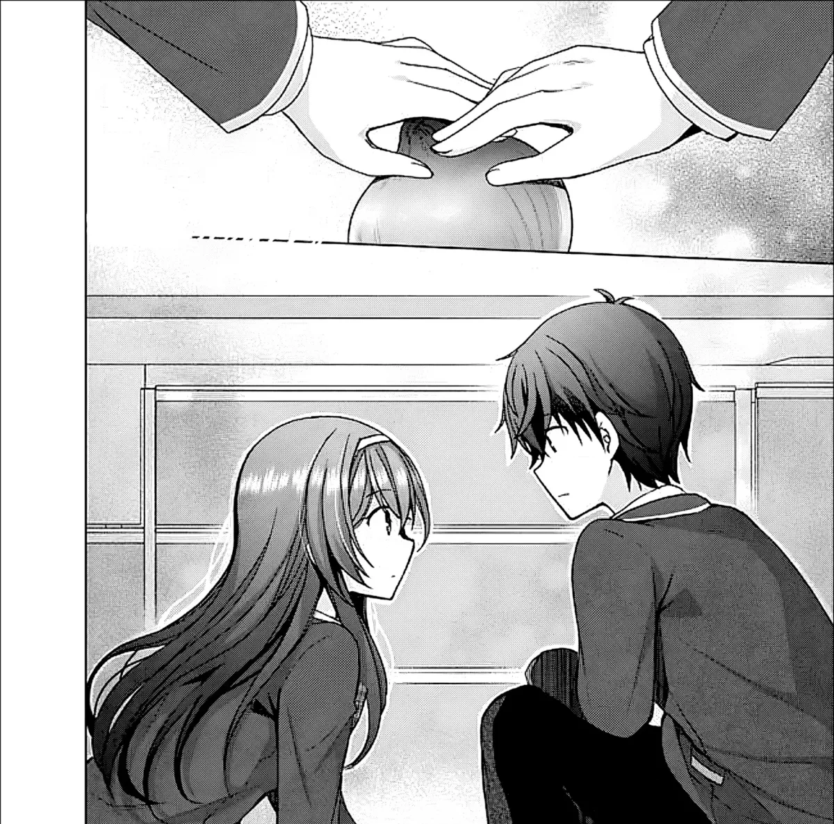 Iinazuke ga Dekita to Omottara, Sono Iinazuke ga Gakkou de Yuumei na "Akuyaku Reijou" Dattan dakedo, Dou Sureba Ii? Chapter 9.1 page 12 - 