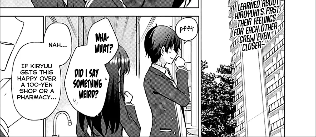 Iinazuke ga Dekita to Omottara, Sono Iinazuke ga Gakkou de Yuumei na "Akuyaku Reijou" Dattan dakedo, Dou Sureba Ii? Chapter 9.1 page 3 - 
