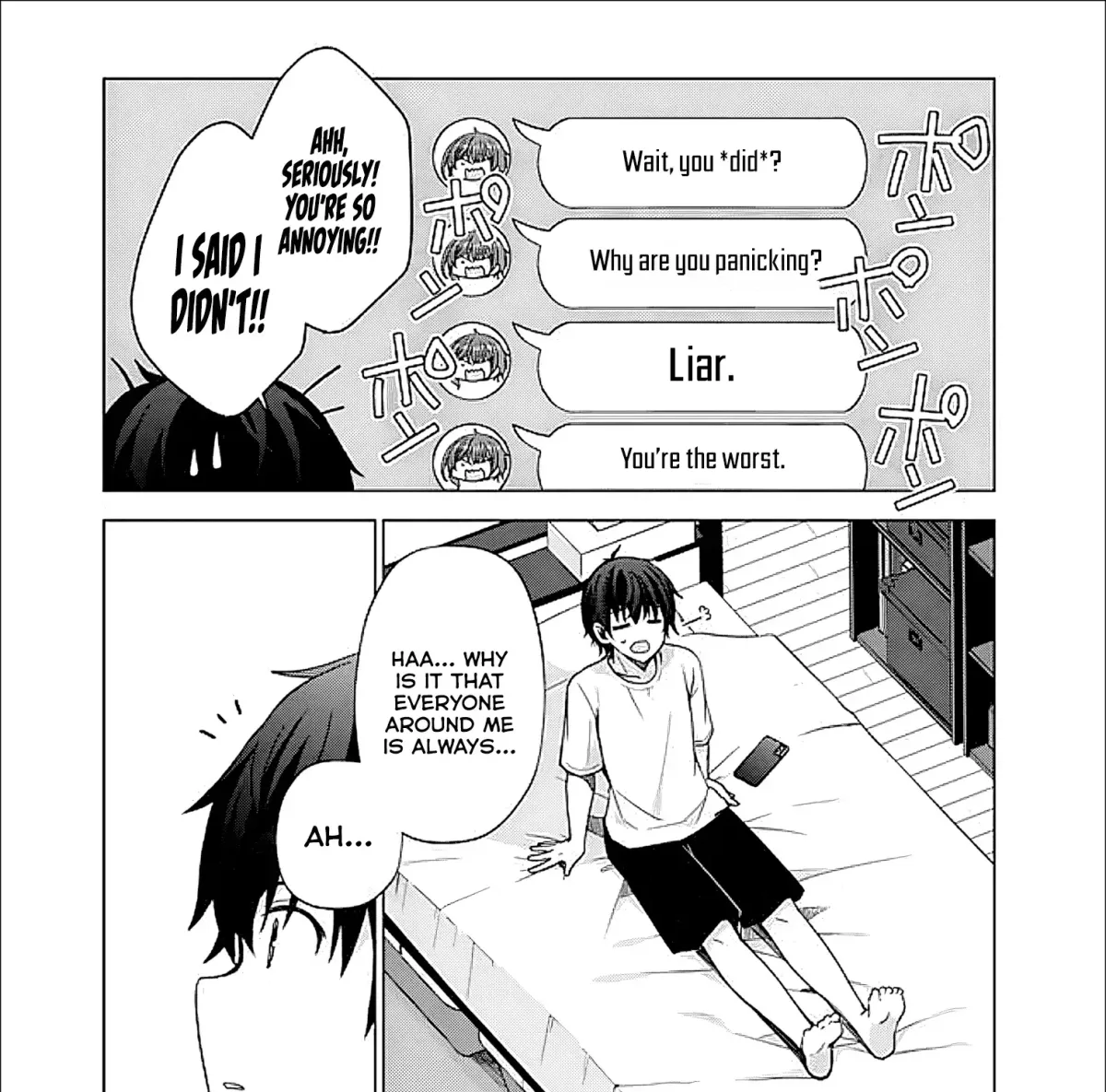 Iinazuke ga Dekita to Omottara, Sono Iinazuke ga Gakkou de Yuumei na "Akuyaku Reijou" Dattan dakedo, Dou Sureba Ii? Chapter 9.2 page 20 - 