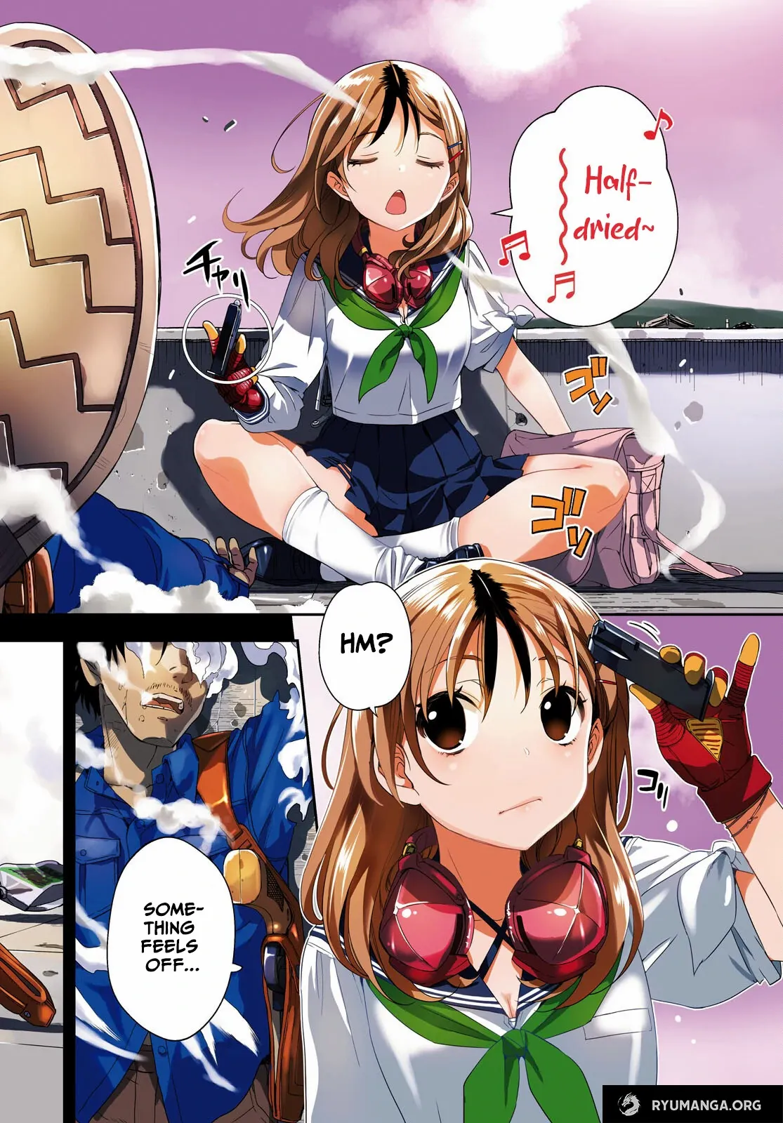 Ikai Tettai Parabellum Chapter 1.1 page 2 - 
