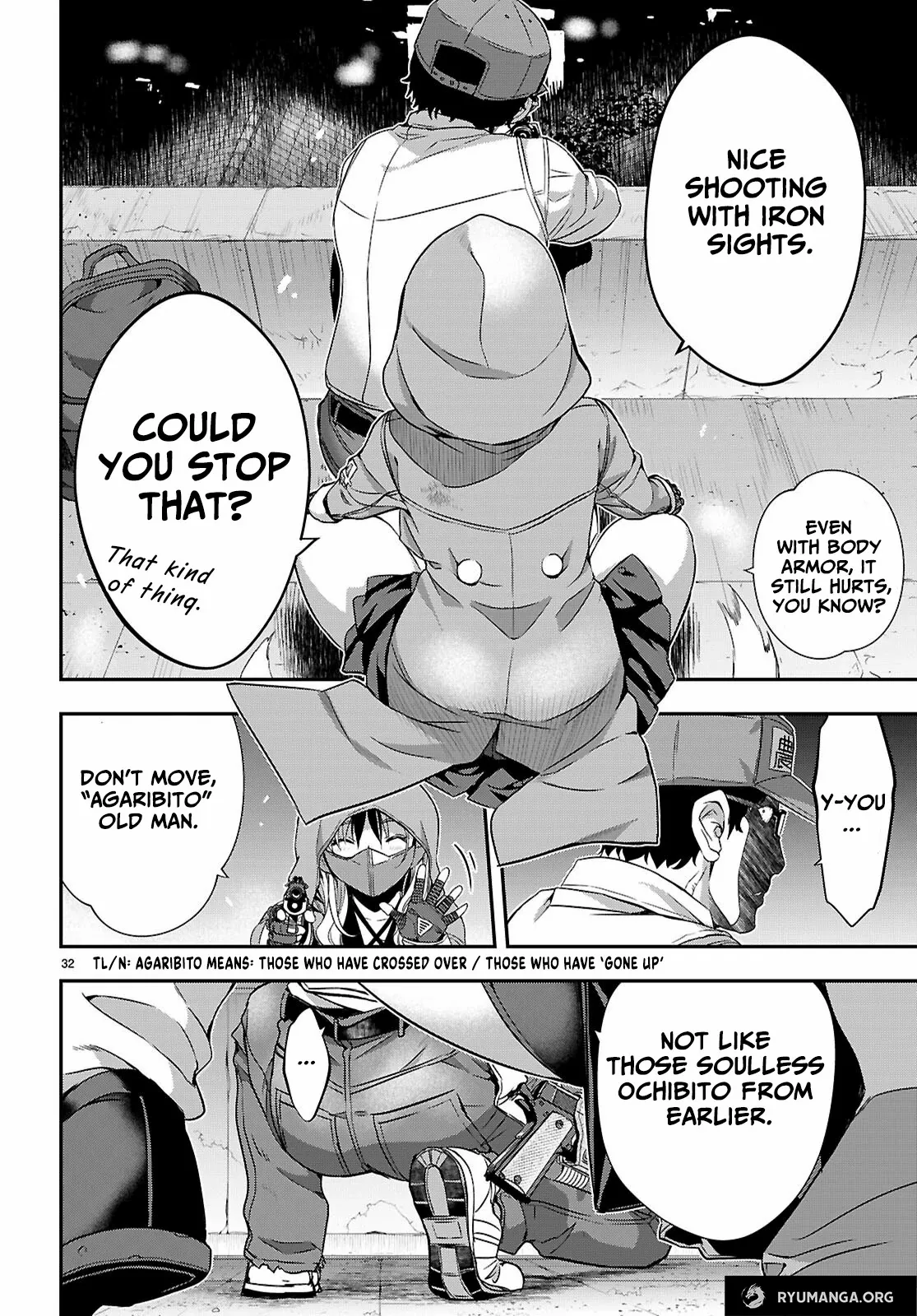 Ikai Tettai Parabellum Chapter 1.2 page 12 - 