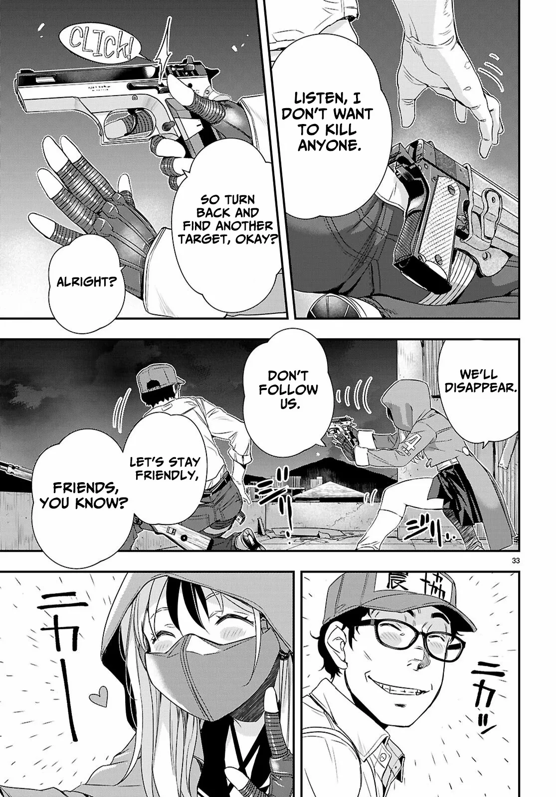 Ikai Tettai Parabellum Chapter 1.2 page 13 - 