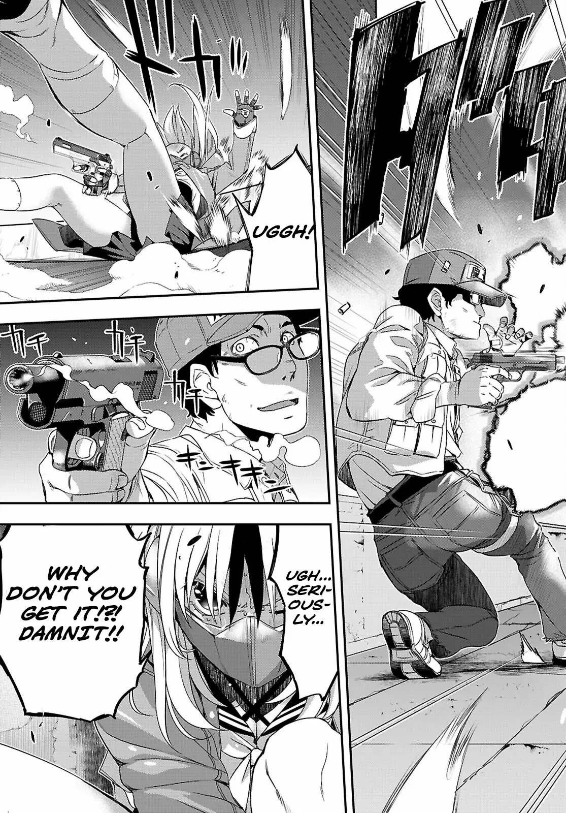 Ikai Tettai Parabellum Chapter 1.2 page 15 - 
