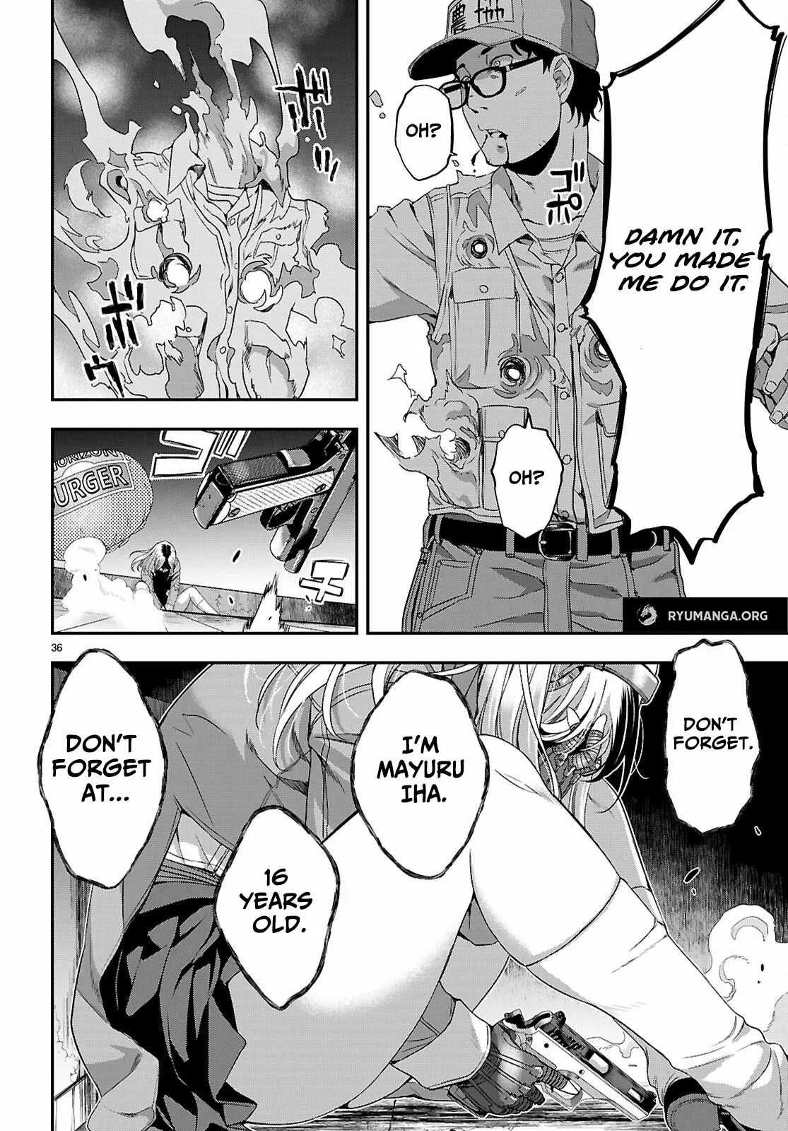 Ikai Tettai Parabellum Chapter 1.2 page 16 - 