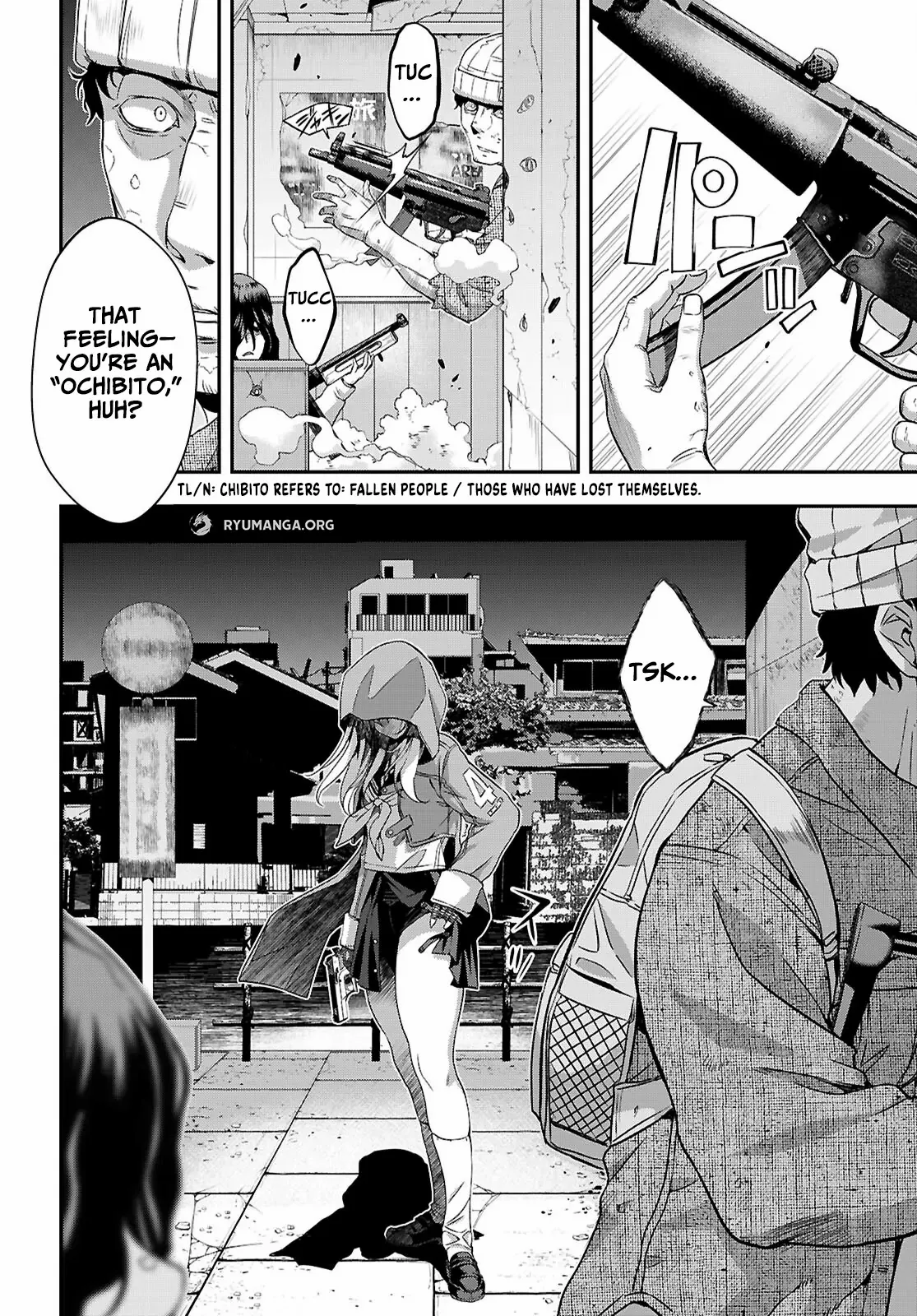 Ikai Tettai Parabellum Chapter 1.2 page 6 - 
