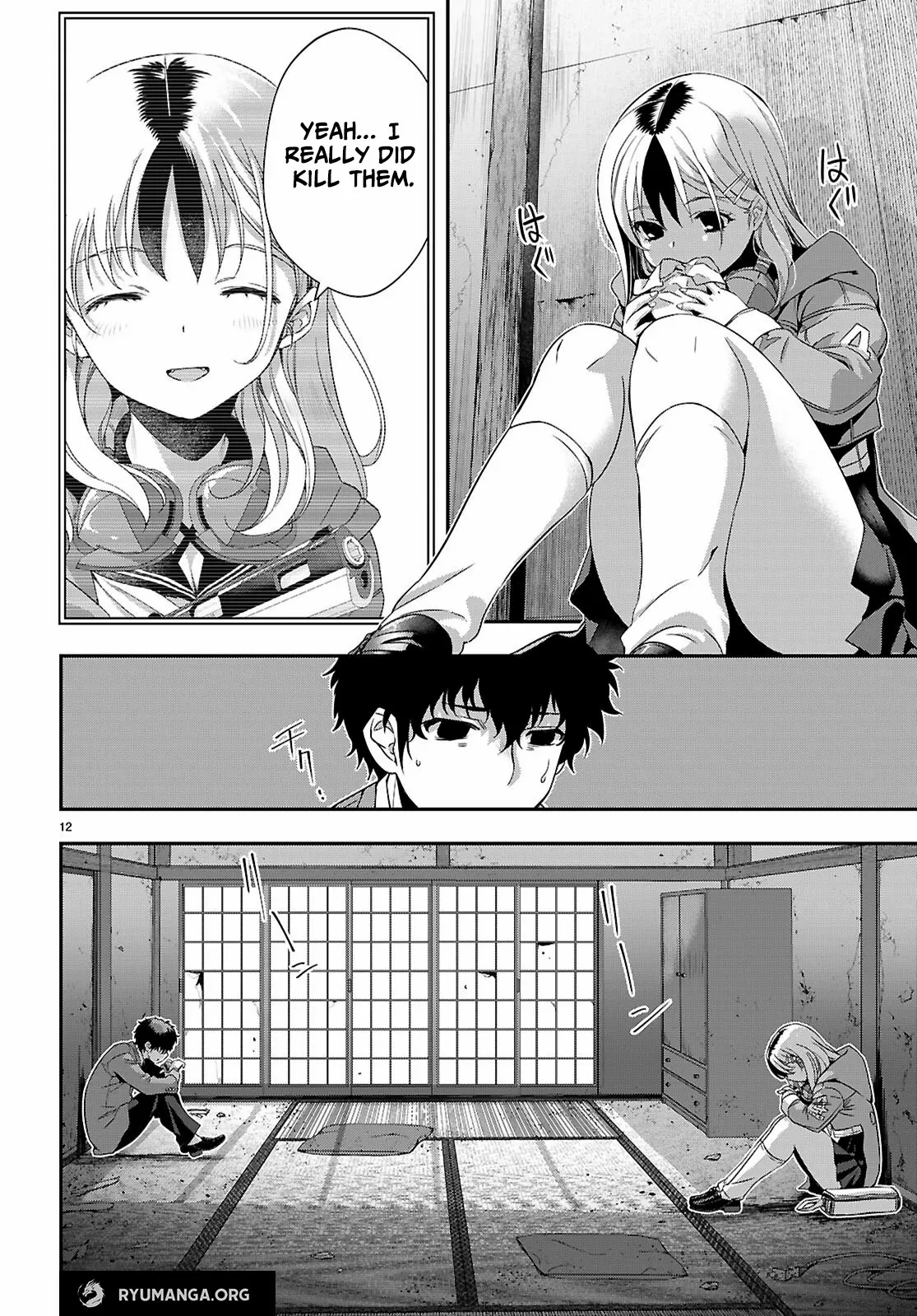 Ikai Tettai Parabellum Chapter 2.1 page 12 - 