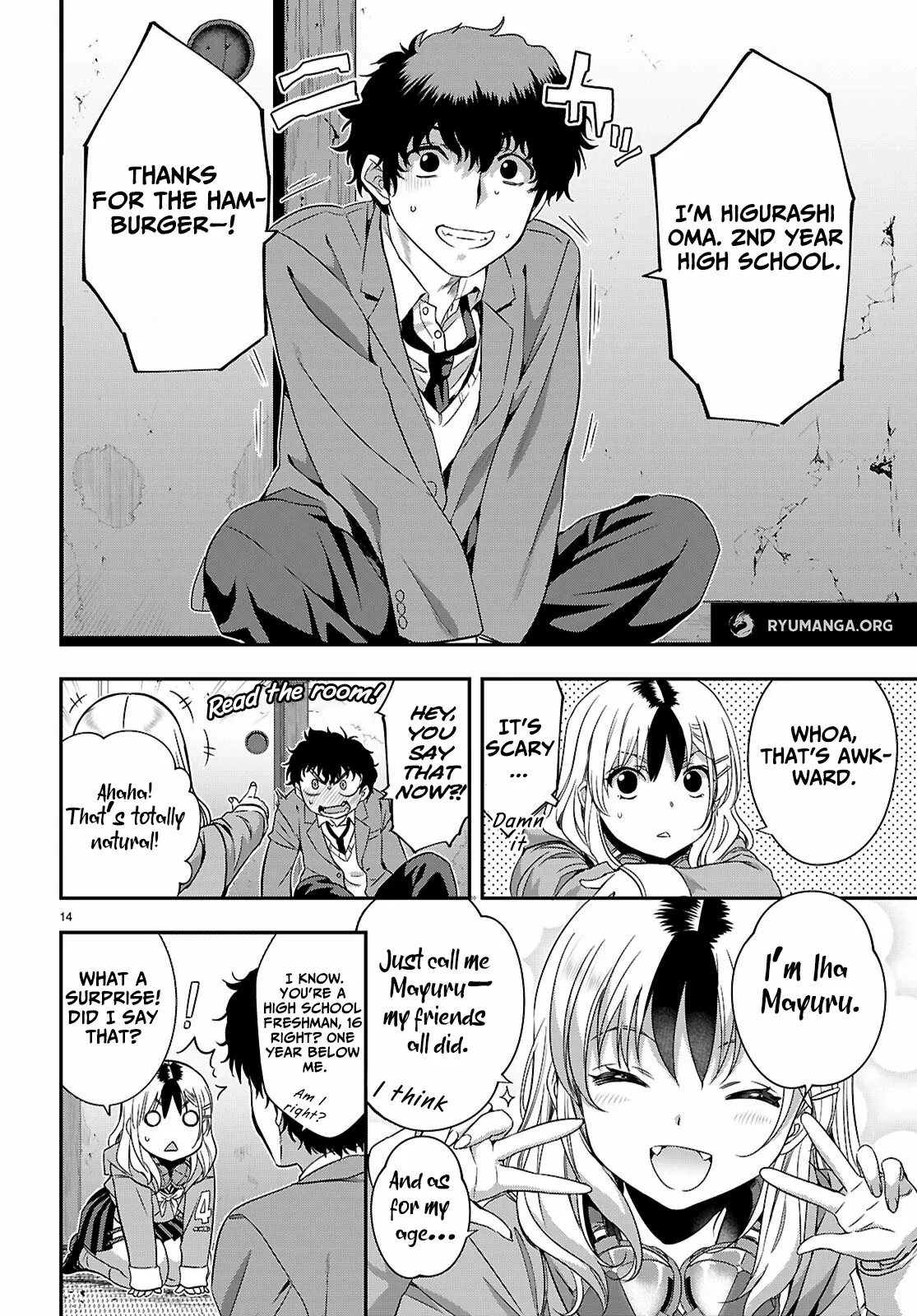 Ikai Tettai Parabellum Chapter 2.1 page 14 - 