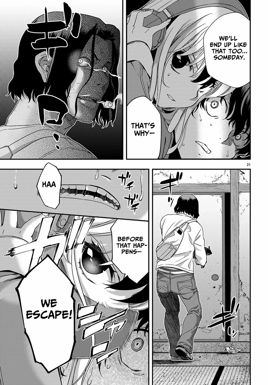 Ikai Tettai Parabellum Chapter 2.1 page 21 - 