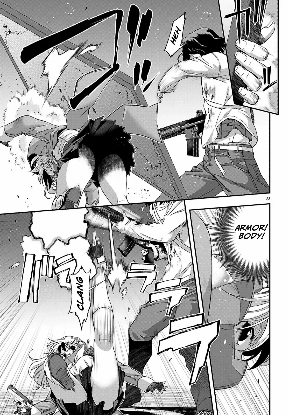 Ikai Tettai Parabellum Chapter 2.1 page 23 - 