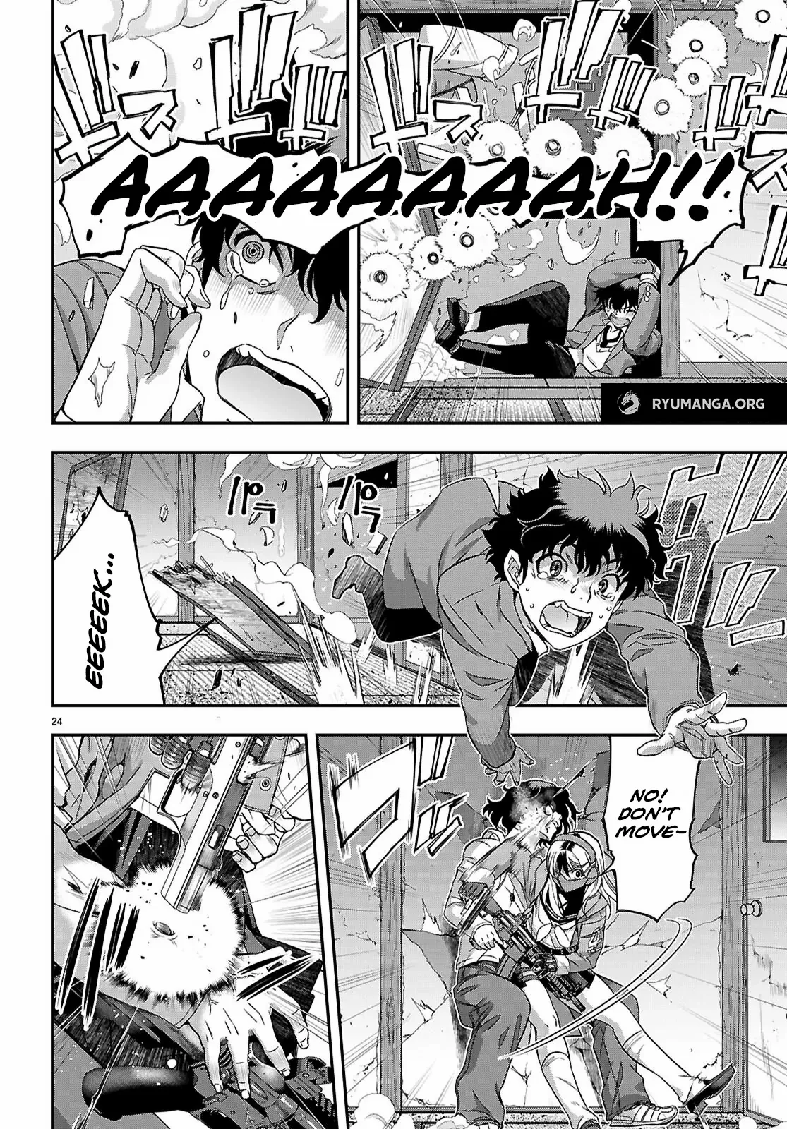 Ikai Tettai Parabellum Chapter 2.1 page 24 - 