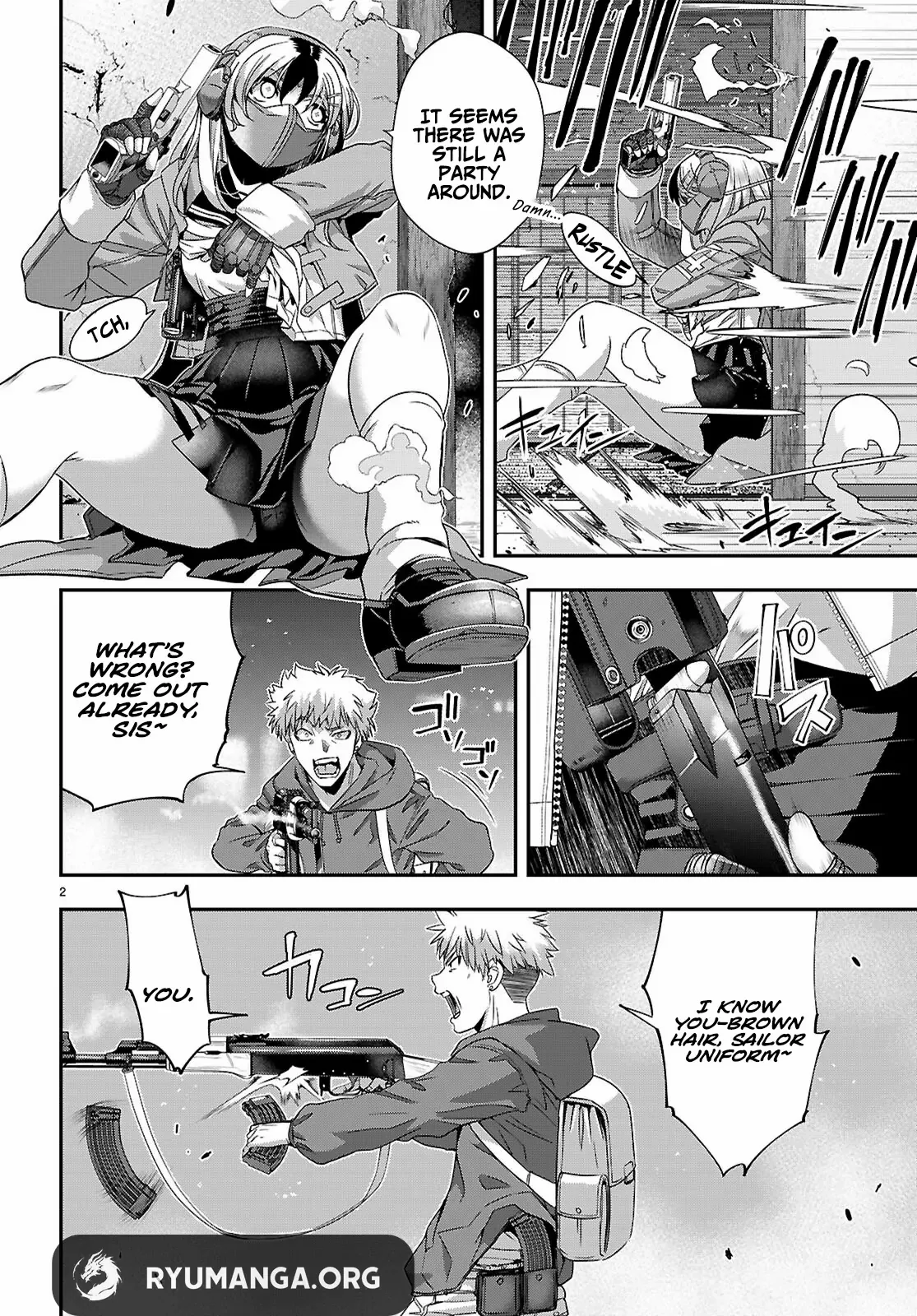 Ikai Tettai Parabellum Chapter 2.2 page 3 - 
