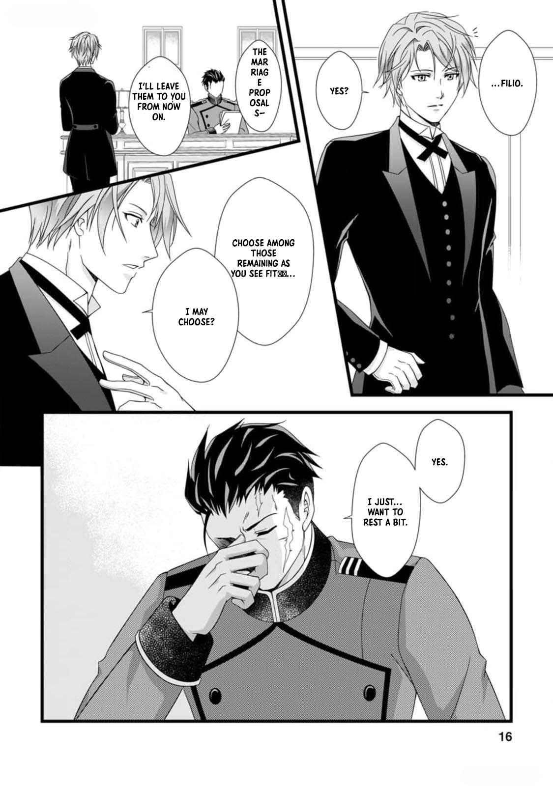 Ikatsui Kao de Kyouaku Kishi Danchou to Osorerareru Koushaku-sama no Saigo no Konkatsu Aite wa Shakoukai no Maboroshi no Hana deshita Chapter 1 page 14 - 