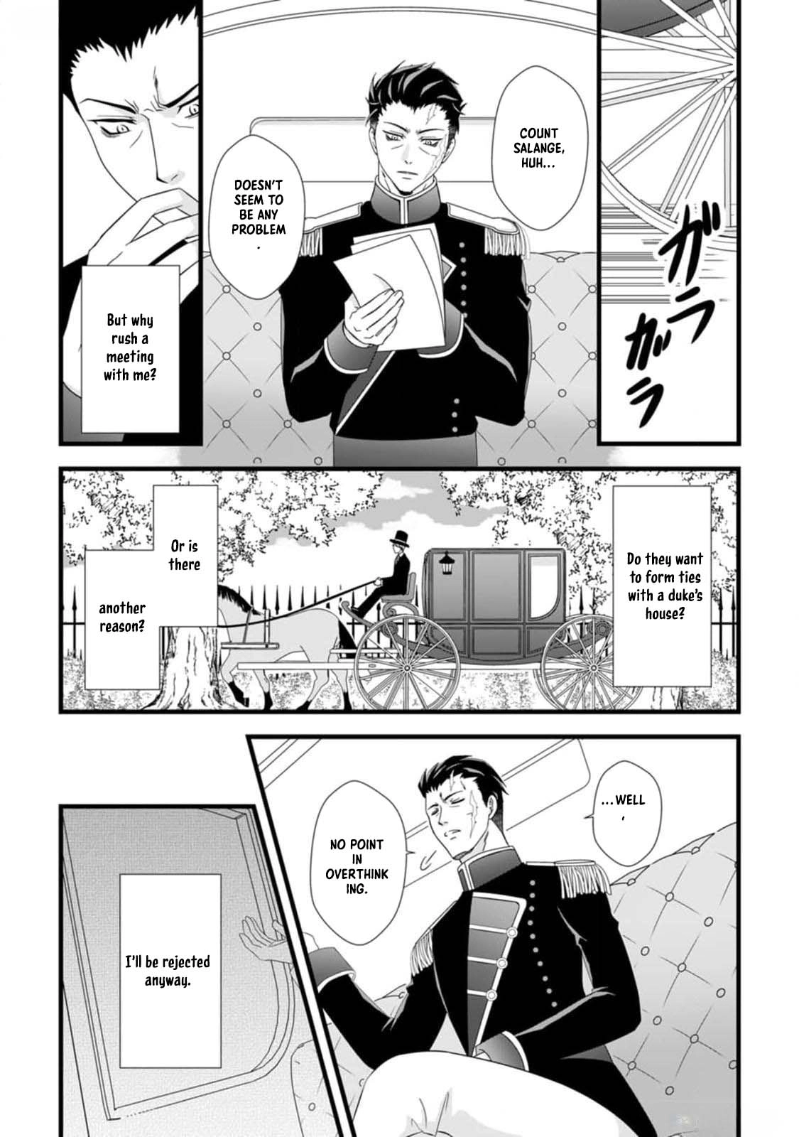 Ikatsui Kao de Kyouaku Kishi Danchou to Osorerareru Koushaku-sama no Saigo no Konkatsu Aite wa Shakoukai no Maboroshi no Hana deshita Chapter 1 page 18 - 