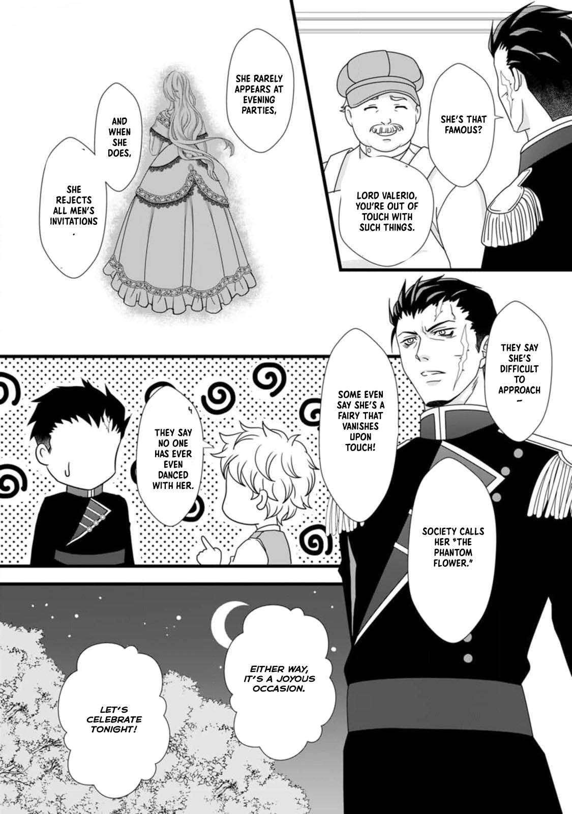 Ikatsui Kao de Kyouaku Kishi Danchou to Osorerareru Koushaku-sama no Saigo no Konkatsu Aite wa Shakoukai no Maboroshi no Hana deshita Chapter 1 page 30 - 