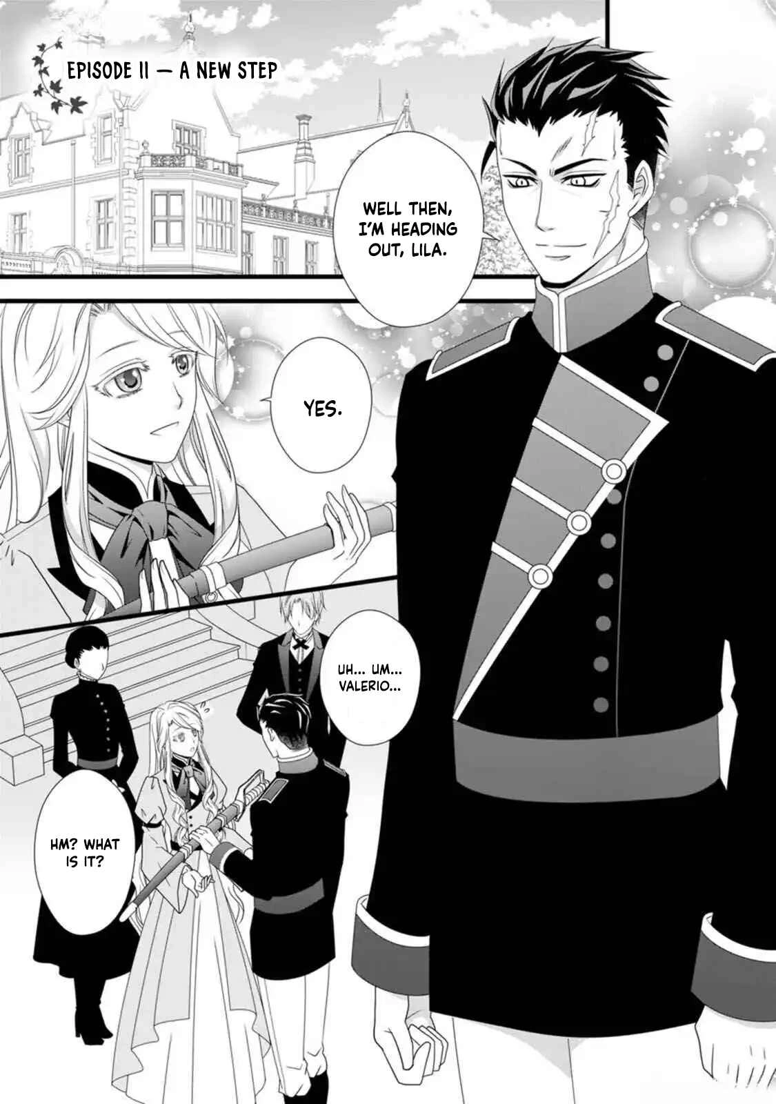 Ikatsui Kao de Kyouaku Kishi Danchou to Osorerareru Koushaku-sama no Saigo no Konkatsu Aite wa Shakoukai no Maboroshi no Hana deshita Chapter 11 page 1 - 