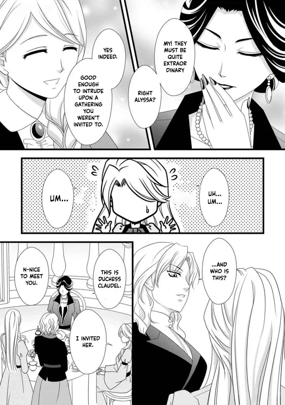 Ikatsui Kao de Kyouaku Kishi Danchou to Osorerareru Koushaku-sama no Saigo no Konkatsu Aite wa Shakoukai no Maboroshi no Hana deshita Chapter 11 page 19 - 