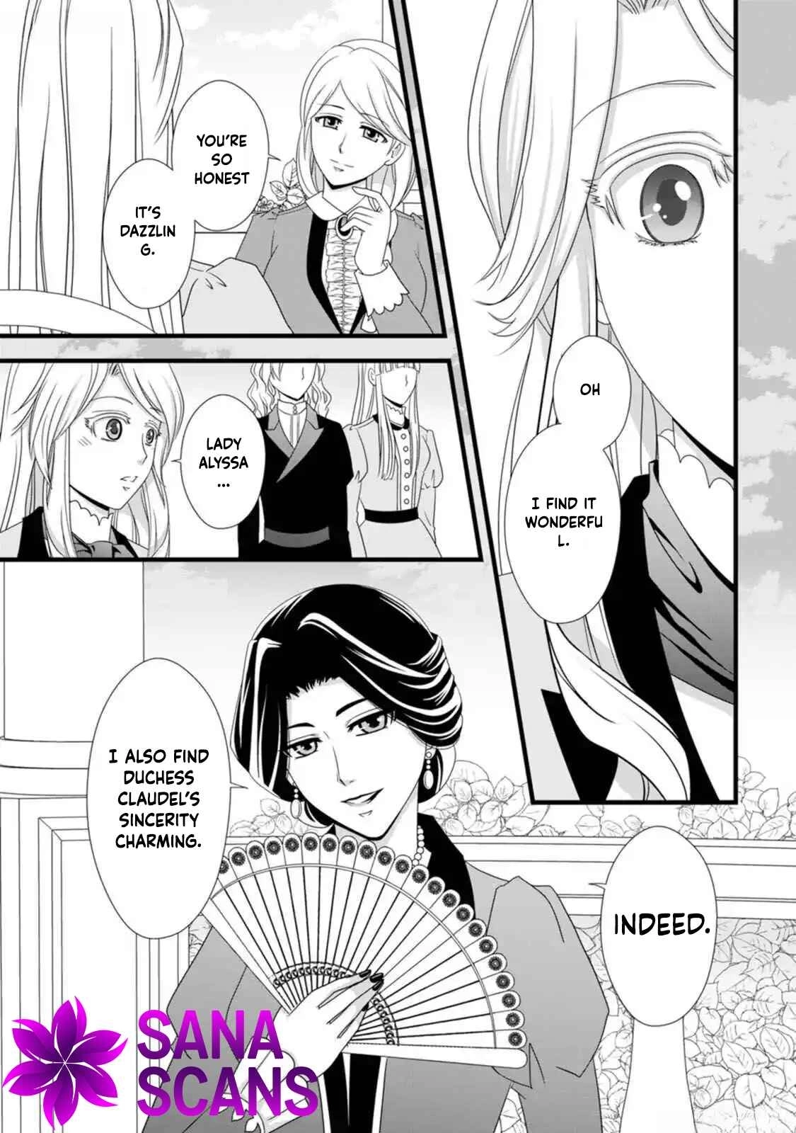 Ikatsui Kao de Kyouaku Kishi Danchou to Osorerareru Koushaku-sama no Saigo no Konkatsu Aite wa Shakoukai no Maboroshi no Hana deshita Chapter 11 page 23 - 
