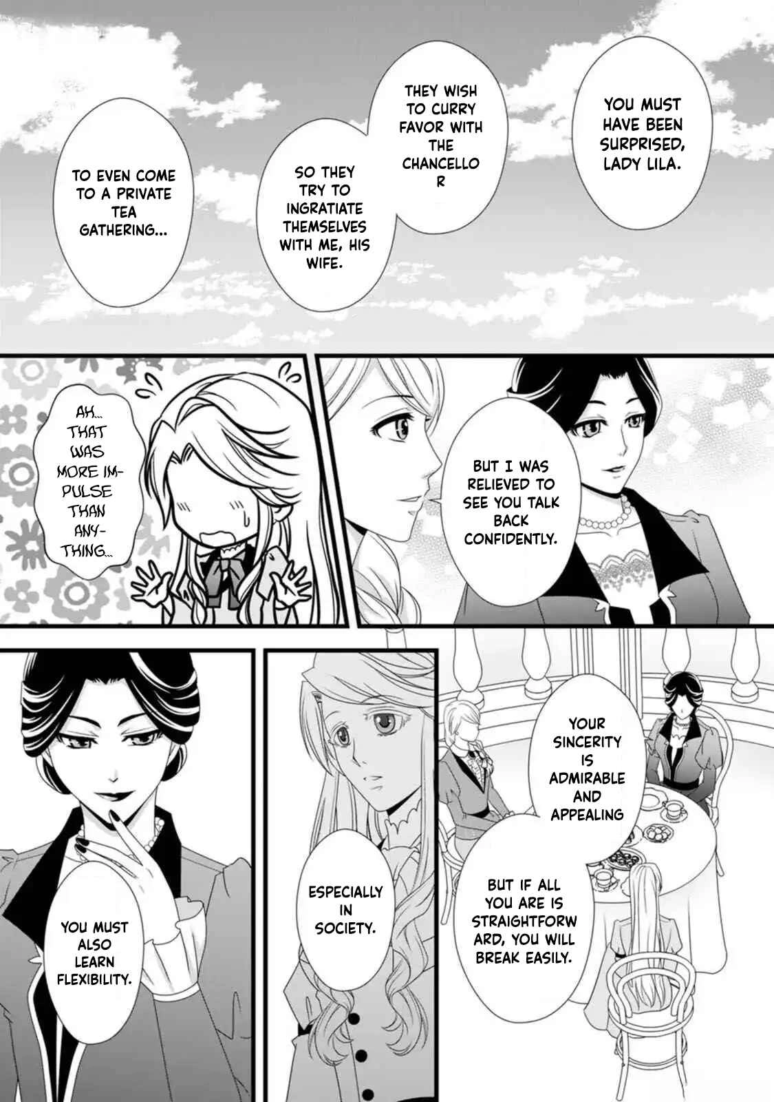 Ikatsui Kao de Kyouaku Kishi Danchou to Osorerareru Koushaku-sama no Saigo no Konkatsu Aite wa Shakoukai no Maboroshi no Hana deshita Chapter 11 page 25 - 