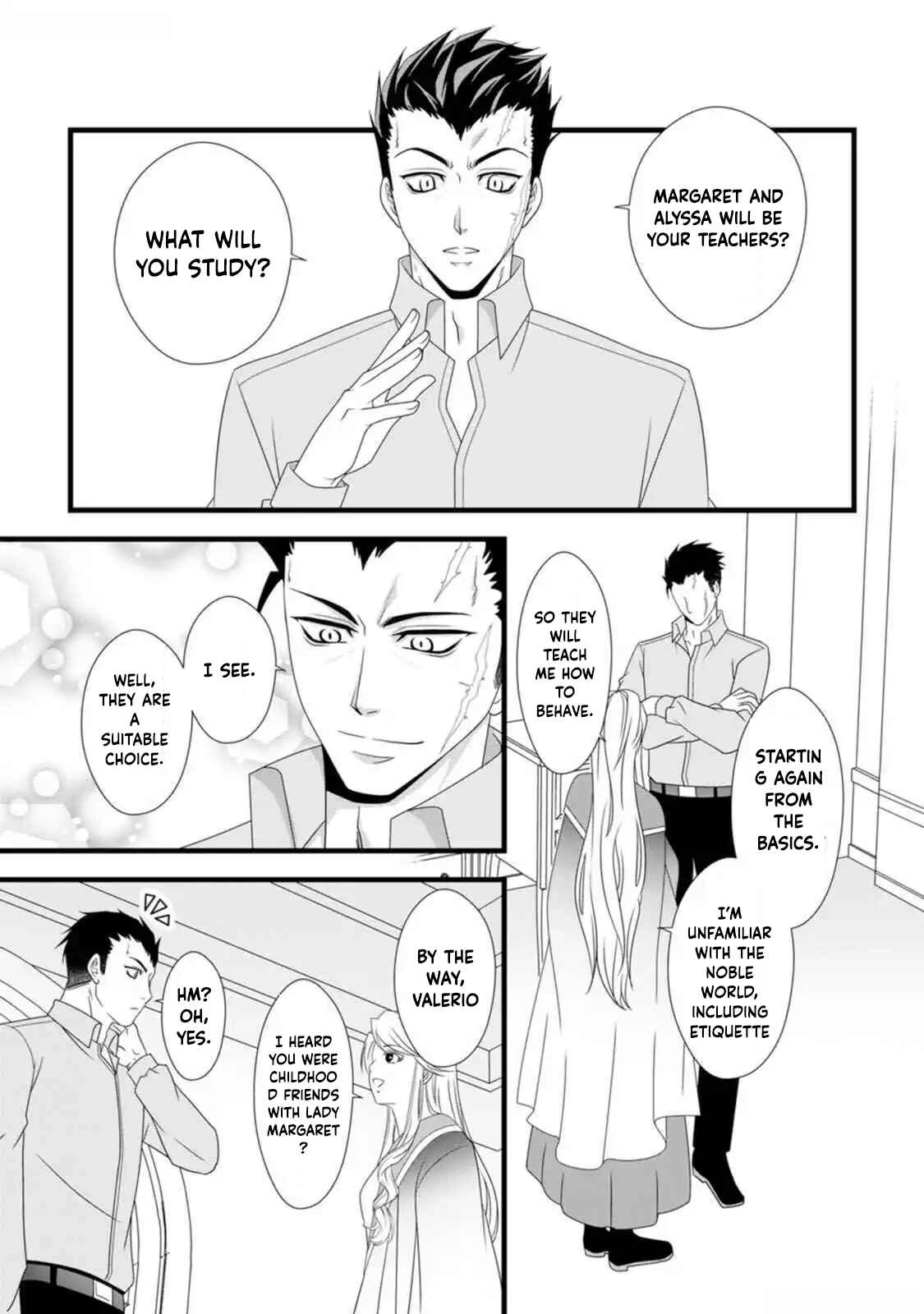 Ikatsui Kao de Kyouaku Kishi Danchou to Osorerareru Koushaku-sama no Saigo no Konkatsu Aite wa Shakoukai no Maboroshi no Hana deshita Chapter 11 page 27 - 