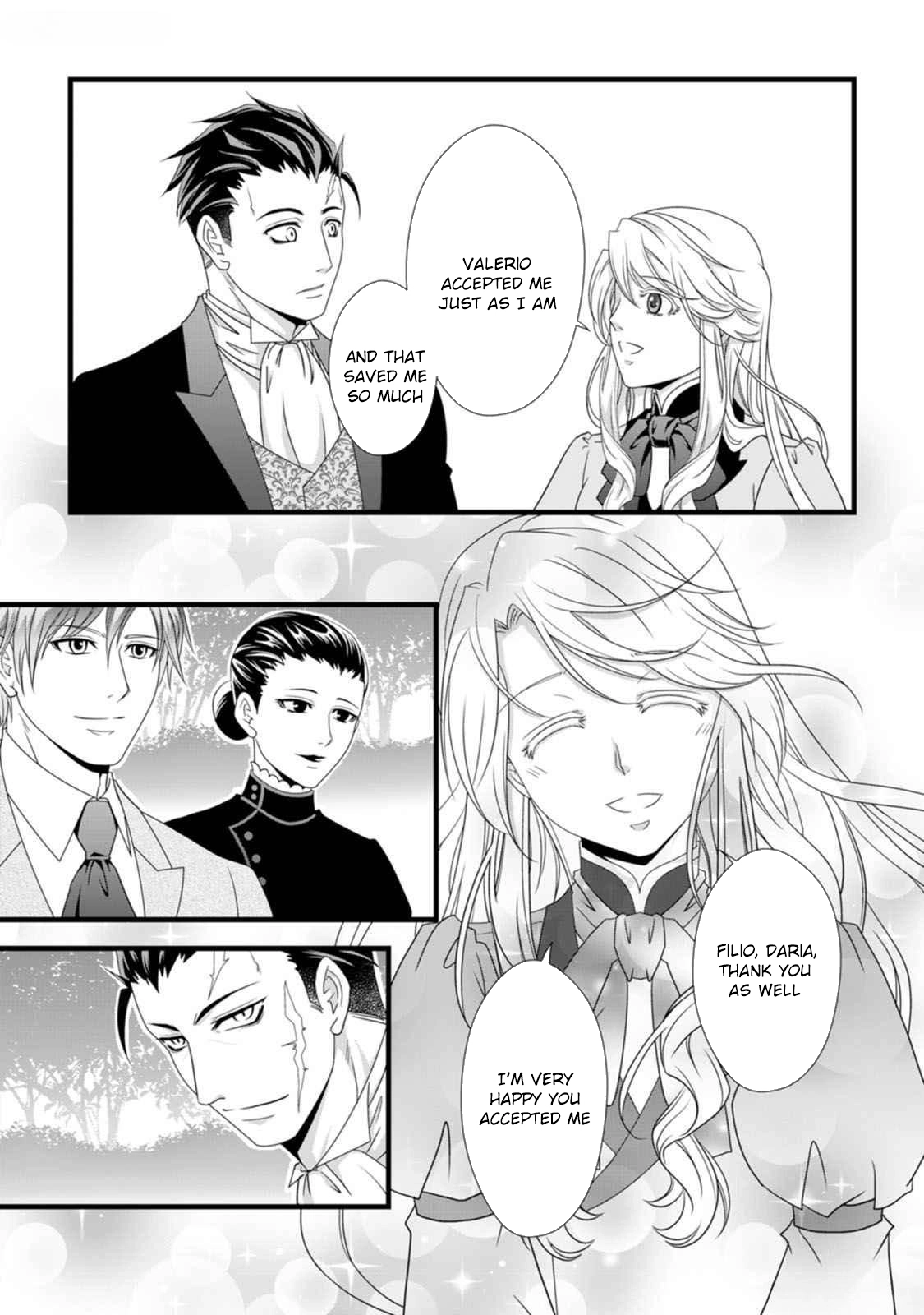 Ikatsui Kao de Kyouaku Kishi Danchou to Osorerareru Koushaku-sama no Saigo no Konkatsu Aite wa Shakoukai no Maboroshi no Hana deshita Chapter 13 page 14 - 