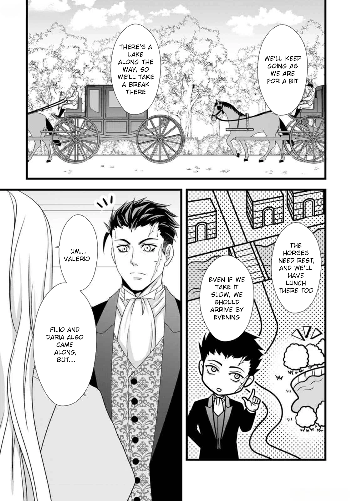 Ikatsui Kao de Kyouaku Kishi Danchou to Osorerareru Koushaku-sama no Saigo no Konkatsu Aite wa Shakoukai no Maboroshi no Hana deshita Chapter 13 page 3 - 