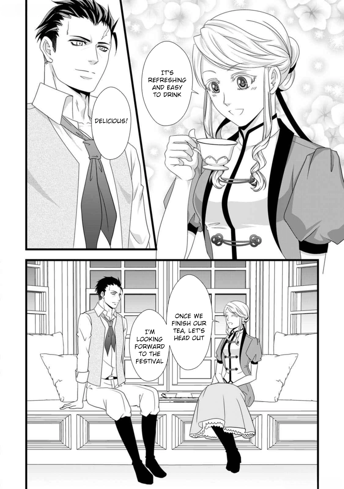 Ikatsui Kao de Kyouaku Kishi Danchou to Osorerareru Koushaku-sama no Saigo no Konkatsu Aite wa Shakoukai no Maboroshi no Hana deshita Chapter 14 page 14 - 
