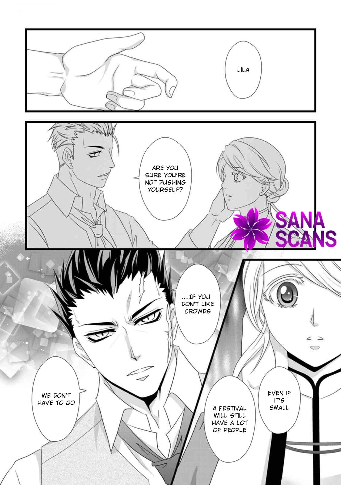 Ikatsui Kao de Kyouaku Kishi Danchou to Osorerareru Koushaku-sama no Saigo no Konkatsu Aite wa Shakoukai no Maboroshi no Hana deshita Chapter 14 page 15 - 