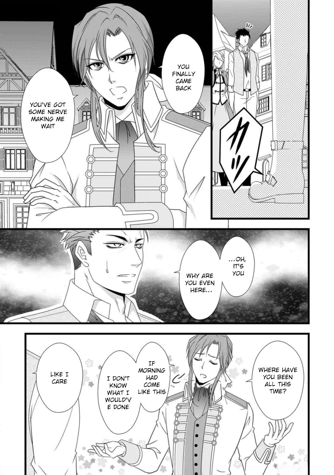 Ikatsui Kao de Kyouaku Kishi Danchou to Osorerareru Koushaku-sama no Saigo no Konkatsu Aite wa Shakoukai no Maboroshi no Hana deshita Chapter 14 page 26 - 
