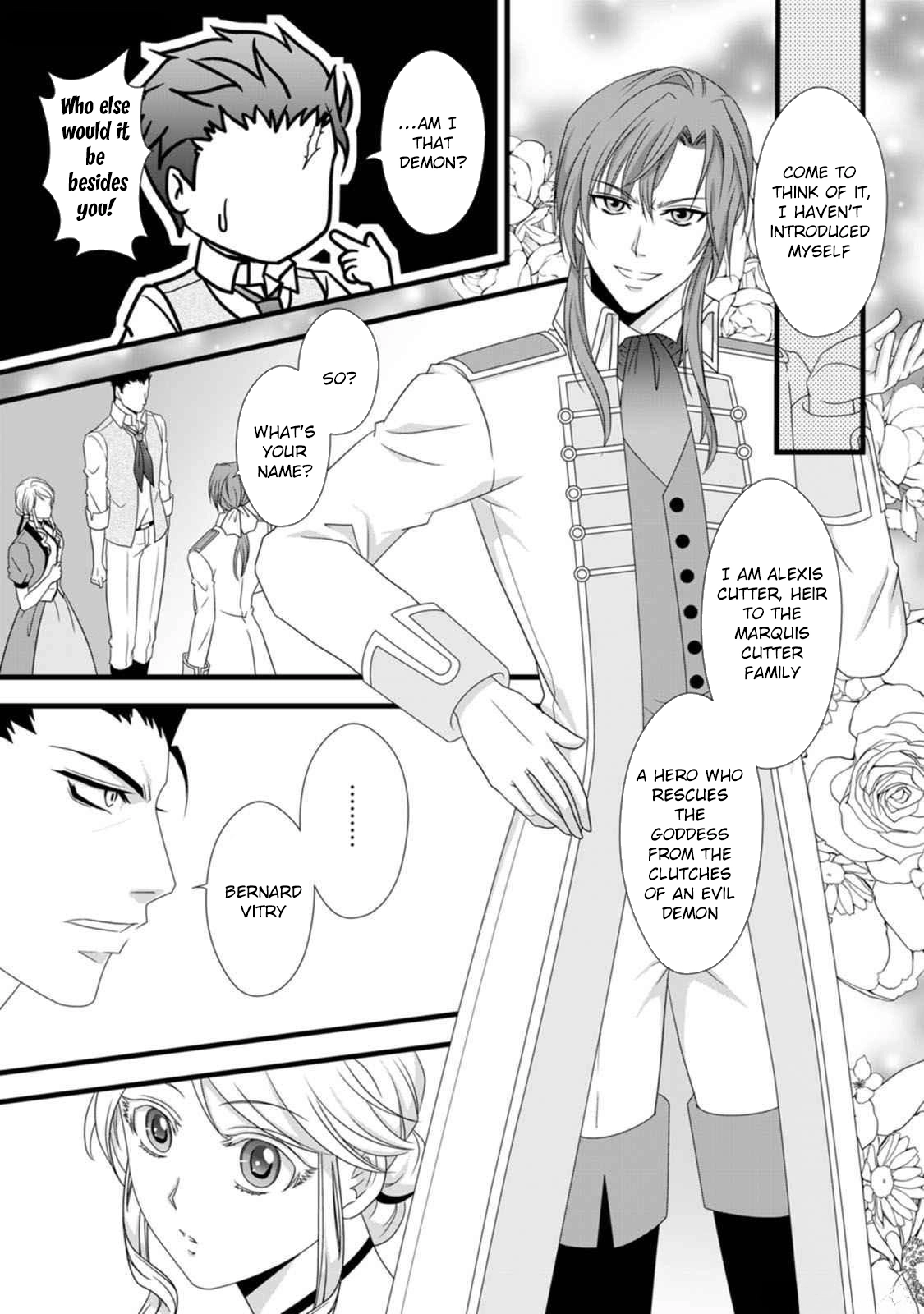 Ikatsui Kao de Kyouaku Kishi Danchou to Osorerareru Koushaku-sama no Saigo no Konkatsu Aite wa Shakoukai no Maboroshi no Hana deshita Chapter 14 page 27 - 