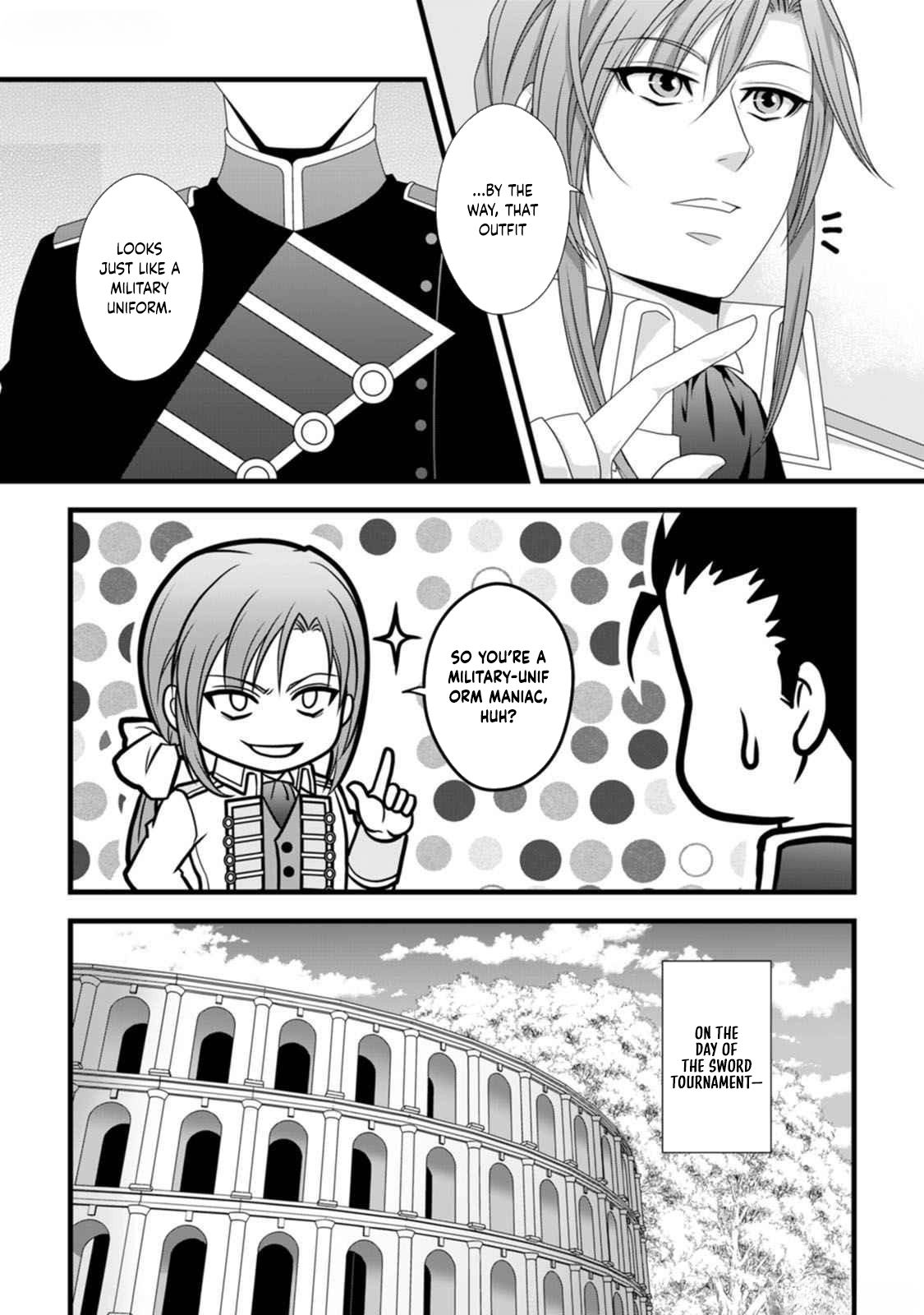 Ikatsui Kao de Kyouaku Kishi Danchou to Osorerareru Koushaku-sama no Saigo no Konkatsu Aite wa Shakoukai no Maboroshi no Hana deshita Chapter 15 page 11 - 