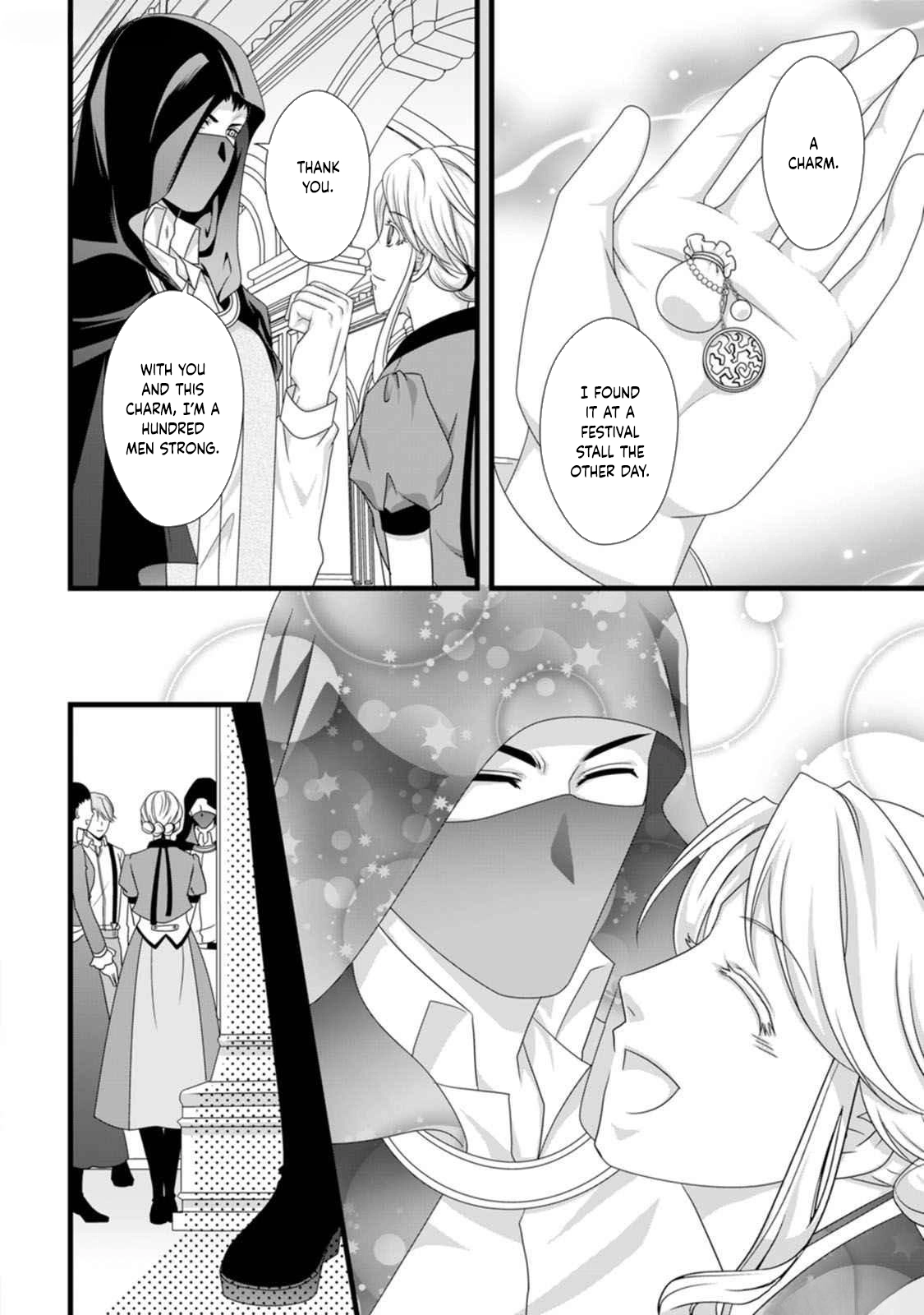 Ikatsui Kao de Kyouaku Kishi Danchou to Osorerareru Koushaku-sama no Saigo no Konkatsu Aite wa Shakoukai no Maboroshi no Hana deshita Chapter 15 page 14 - 