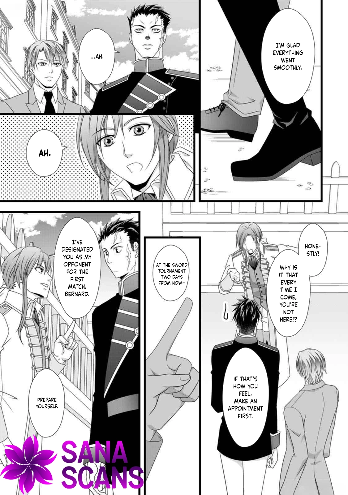 Ikatsui Kao de Kyouaku Kishi Danchou to Osorerareru Koushaku-sama no Saigo no Konkatsu Aite wa Shakoukai no Maboroshi no Hana deshita Chapter 15 page 10 - 