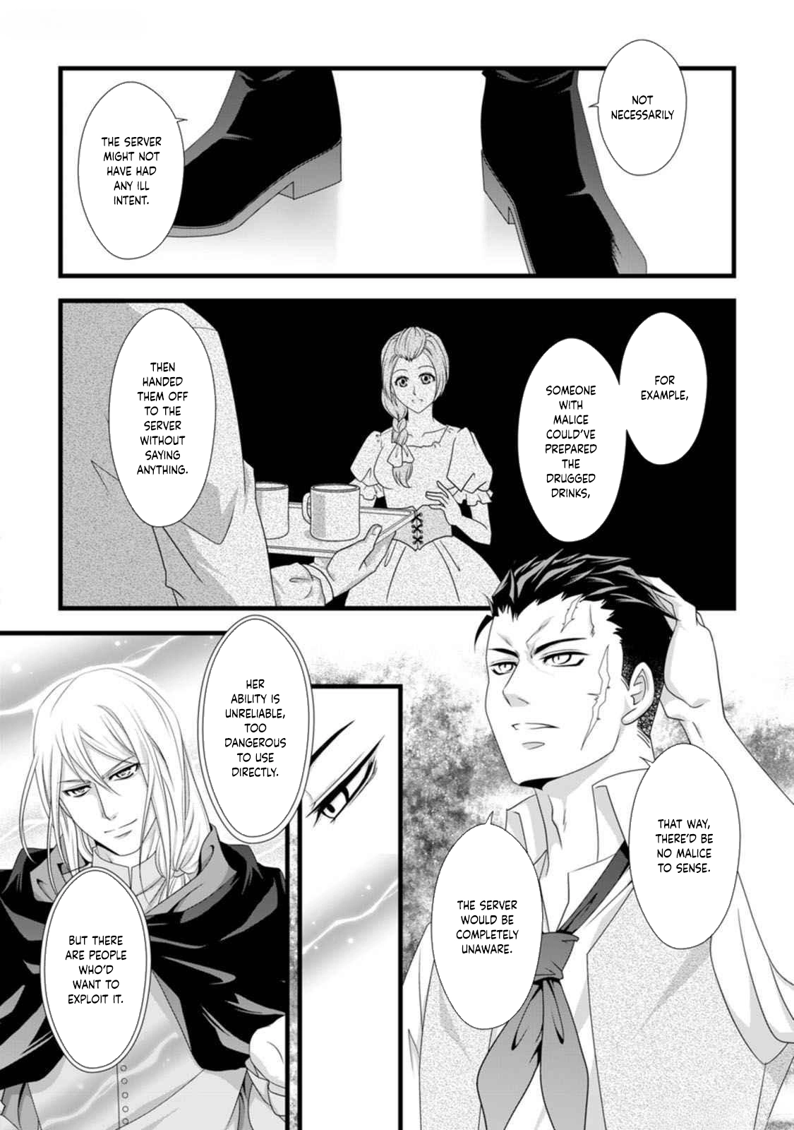 Ikatsui Kao de Kyouaku Kishi Danchou to Osorerareru Koushaku-sama no Saigo no Konkatsu Aite wa Shakoukai no Maboroshi no Hana deshita Chapter 16 page 14 - 