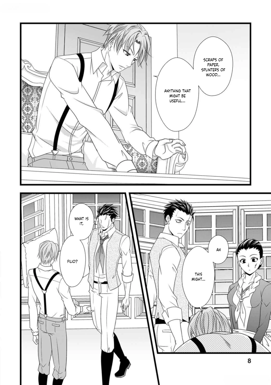 Ikatsui Kao de Kyouaku Kishi Danchou to Osorerareru Koushaku-sama no Saigo no Konkatsu Aite wa Shakoukai no Maboroshi no Hana deshita Chapter 16 page 6 - 