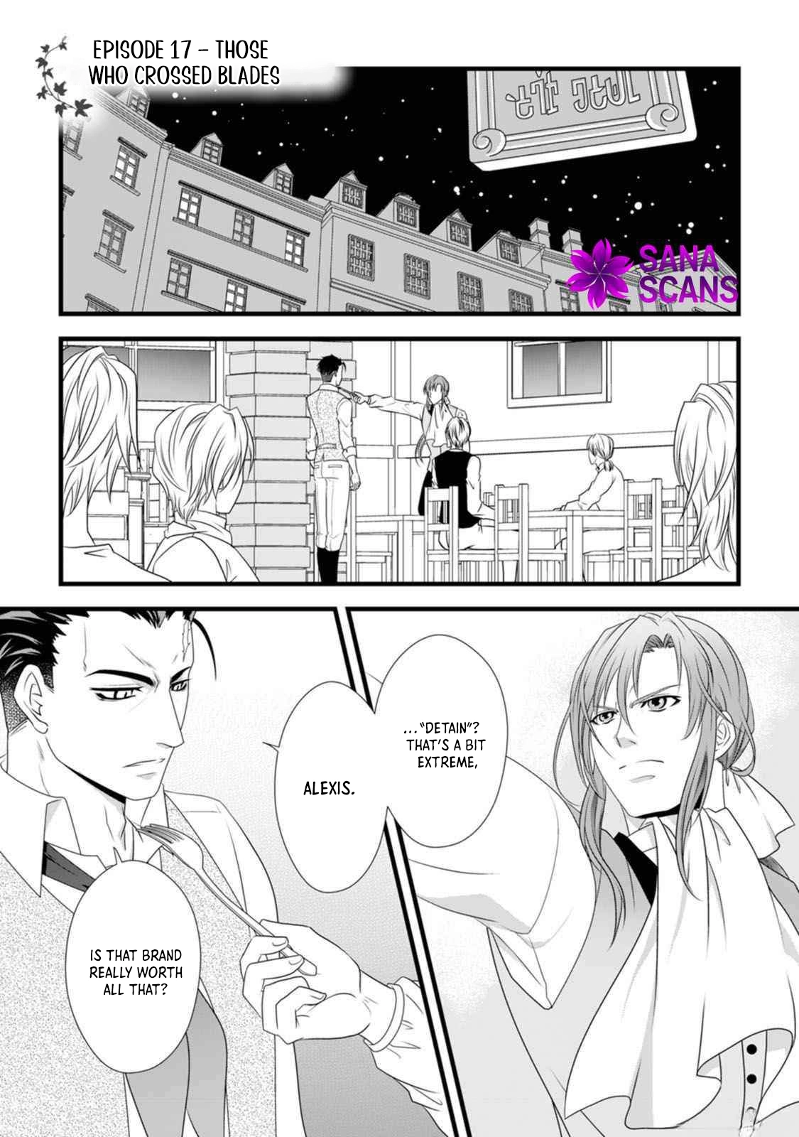 Ikatsui Kao de Kyouaku Kishi Danchou to Osorerareru Koushaku-sama no Saigo no Konkatsu Aite wa Shakoukai no Maboroshi no Hana deshita Chapter 17 page 1 - 