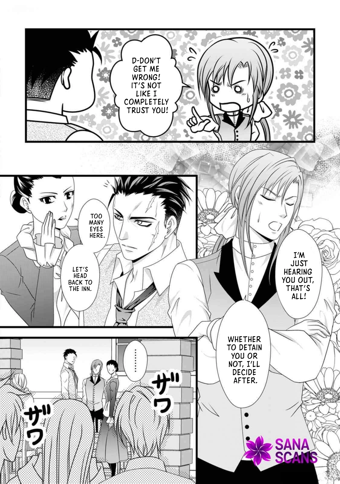 Ikatsui Kao de Kyouaku Kishi Danchou to Osorerareru Koushaku-sama no Saigo no Konkatsu Aite wa Shakoukai no Maboroshi no Hana deshita Chapter 17 page 10 - 