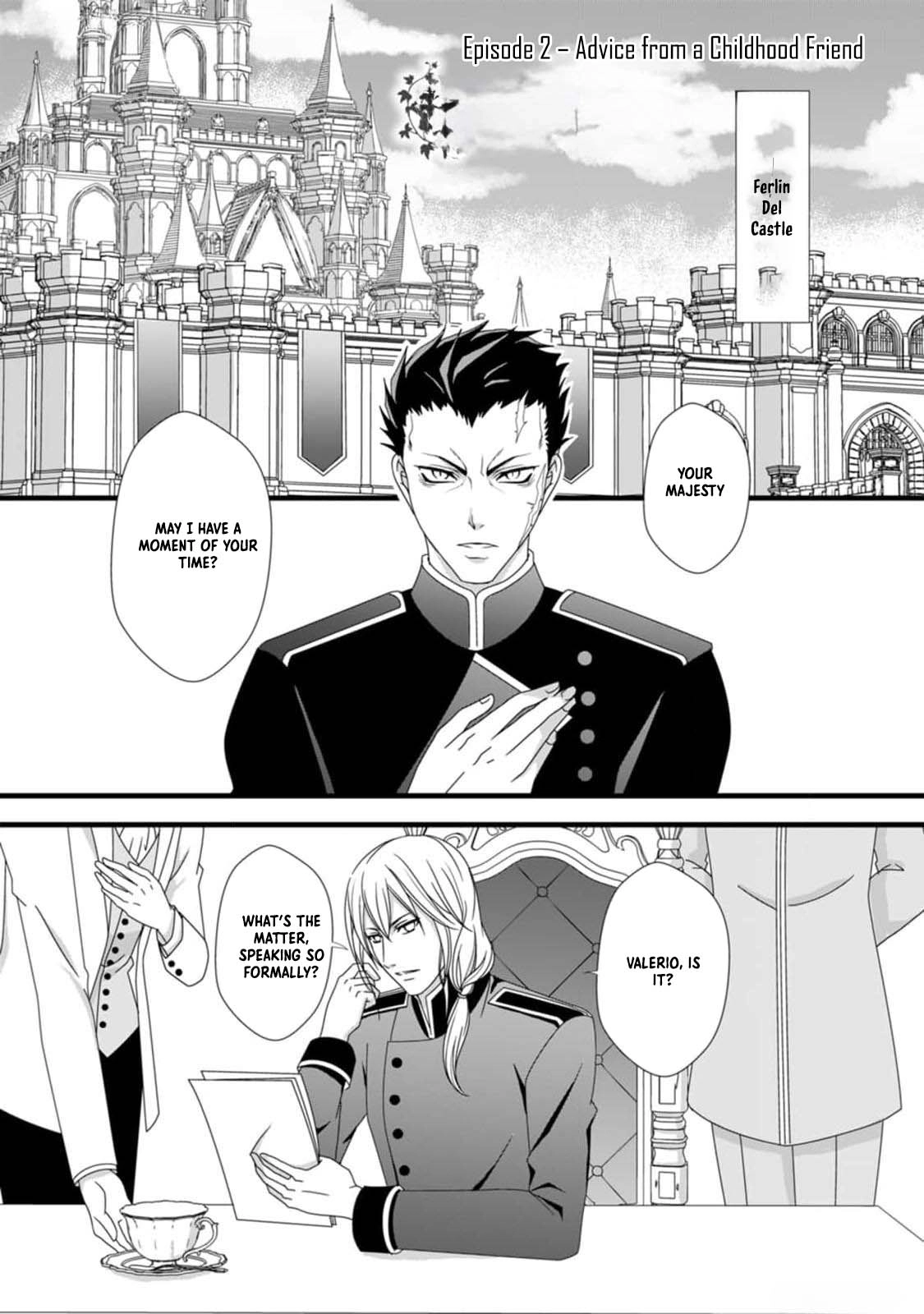Ikatsui Kao de Kyouaku Kishi Danchou to Osorerareru Koushaku-sama no Saigo no Konkatsu Aite wa Shakoukai no Maboroshi no Hana deshita Chapter 2 page 1 - 