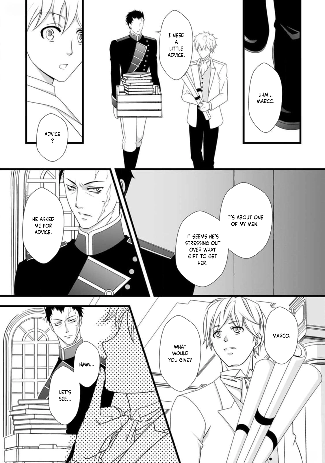 Ikatsui Kao de Kyouaku Kishi Danchou to Osorerareru Koushaku-sama no Saigo no Konkatsu Aite wa Shakoukai no Maboroshi no Hana deshita Chapter 3 page 2 - 
