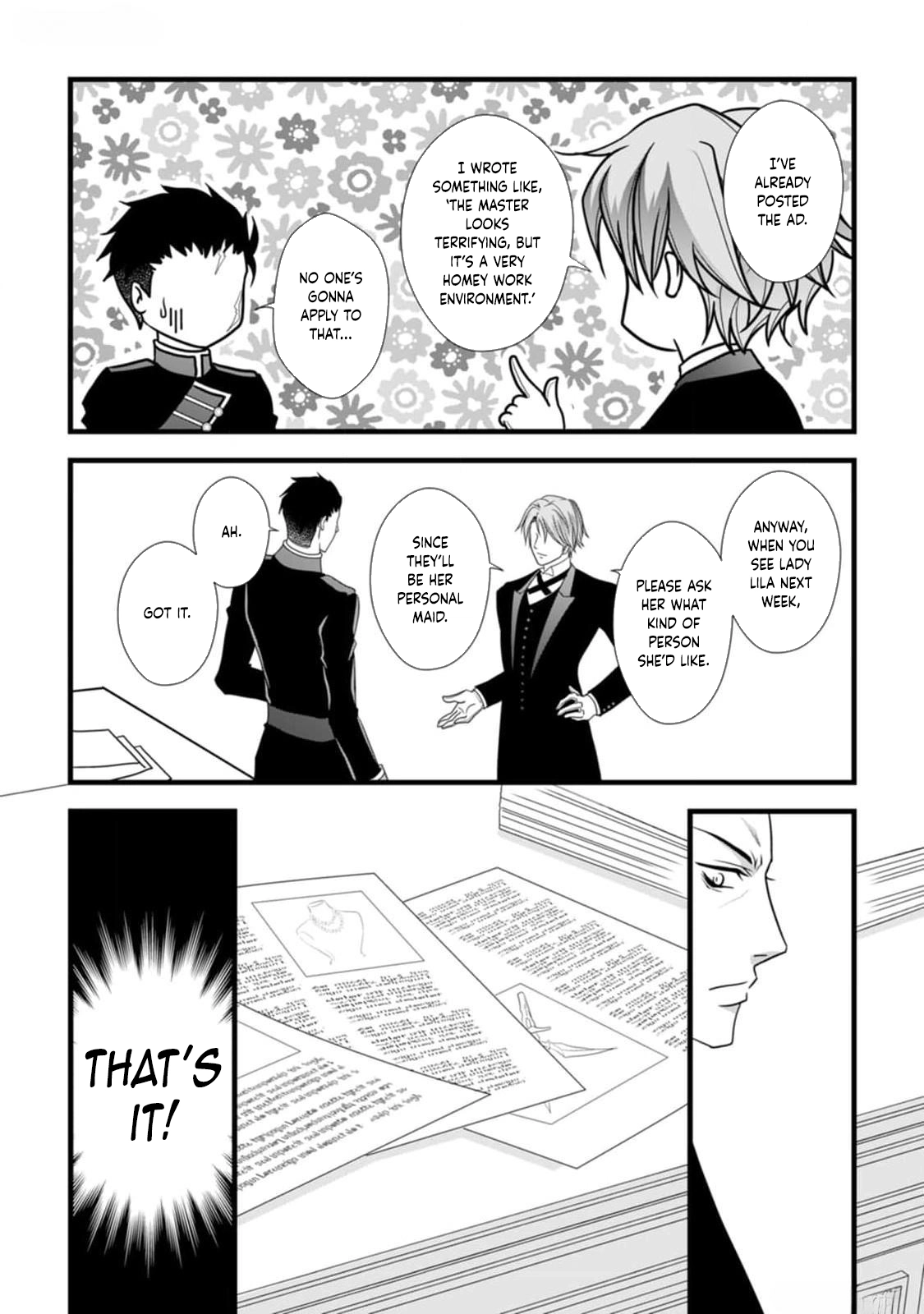Ikatsui Kao de Kyouaku Kishi Danchou to Osorerareru Koushaku-sama no Saigo no Konkatsu Aite wa Shakoukai no Maboroshi no Hana deshita Chapter 3 page 11 - 