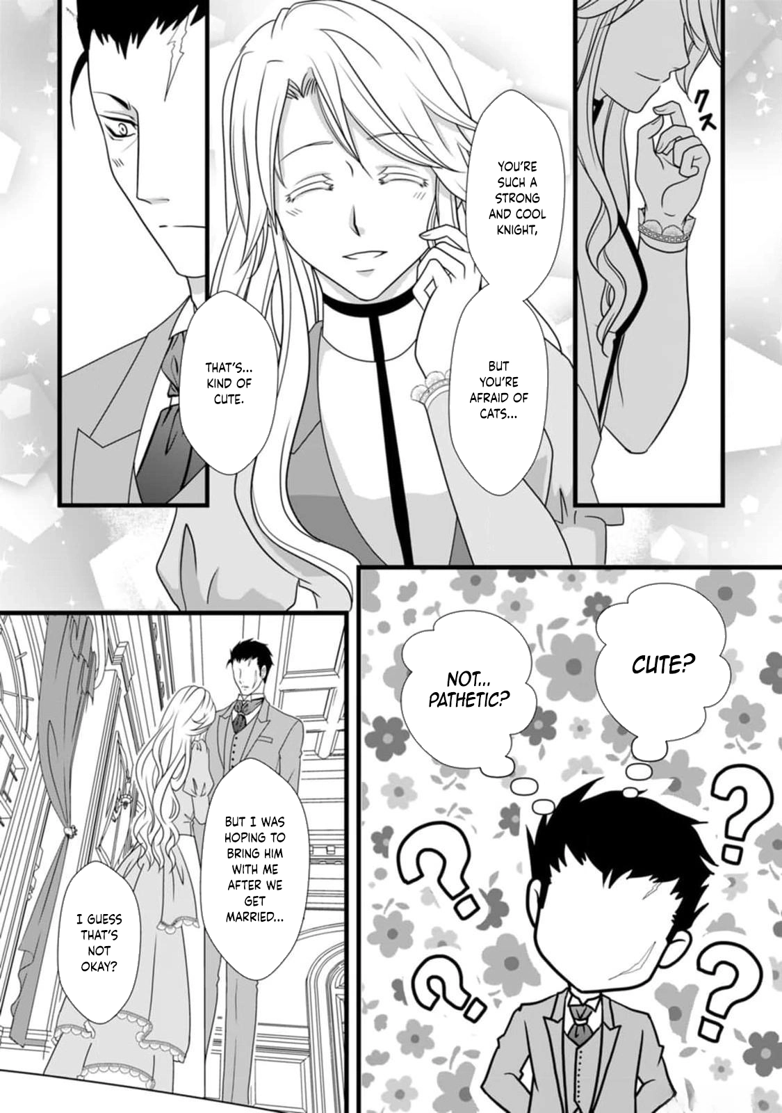 Ikatsui Kao de Kyouaku Kishi Danchou to Osorerareru Koushaku-sama no Saigo no Konkatsu Aite wa Shakoukai no Maboroshi no Hana deshita Chapter 3 page 17 - 