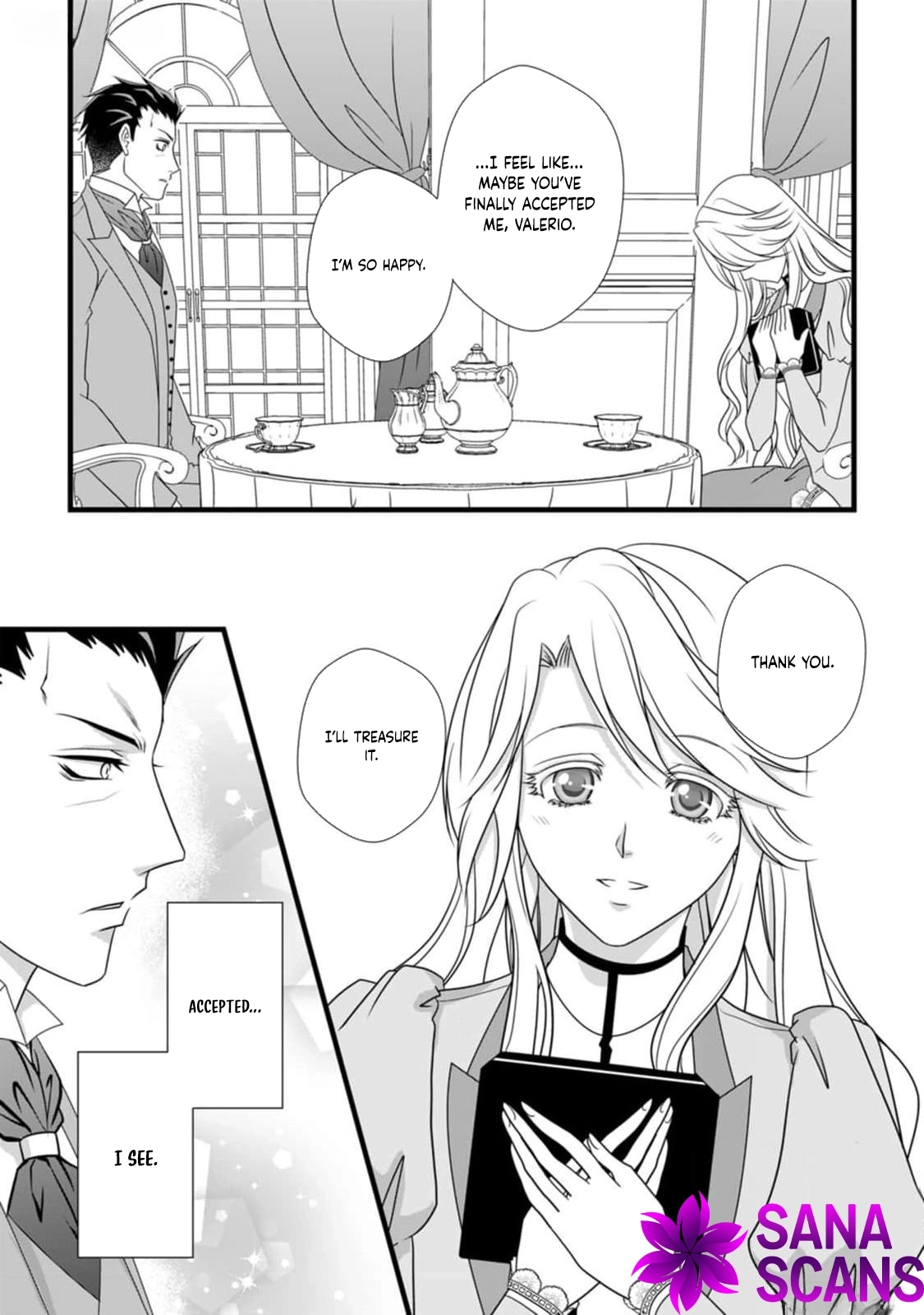 Ikatsui Kao de Kyouaku Kishi Danchou to Osorerareru Koushaku-sama no Saigo no Konkatsu Aite wa Shakoukai no Maboroshi no Hana deshita Chapter 3 page 22 - 