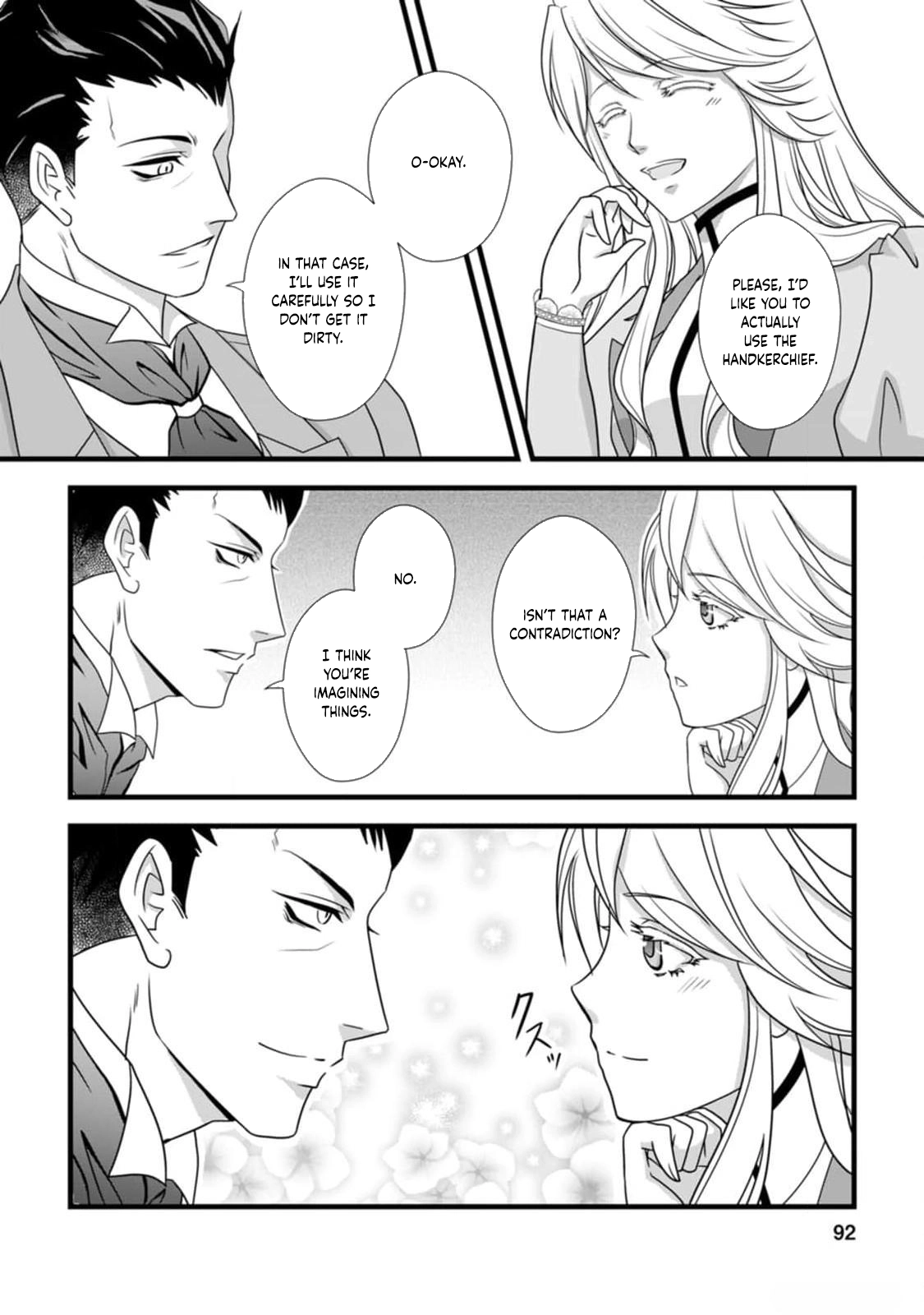 Ikatsui Kao de Kyouaku Kishi Danchou to Osorerareru Koushaku-sama no Saigo no Konkatsu Aite wa Shakoukai no Maboroshi no Hana deshita Chapter 3 page 26 - 