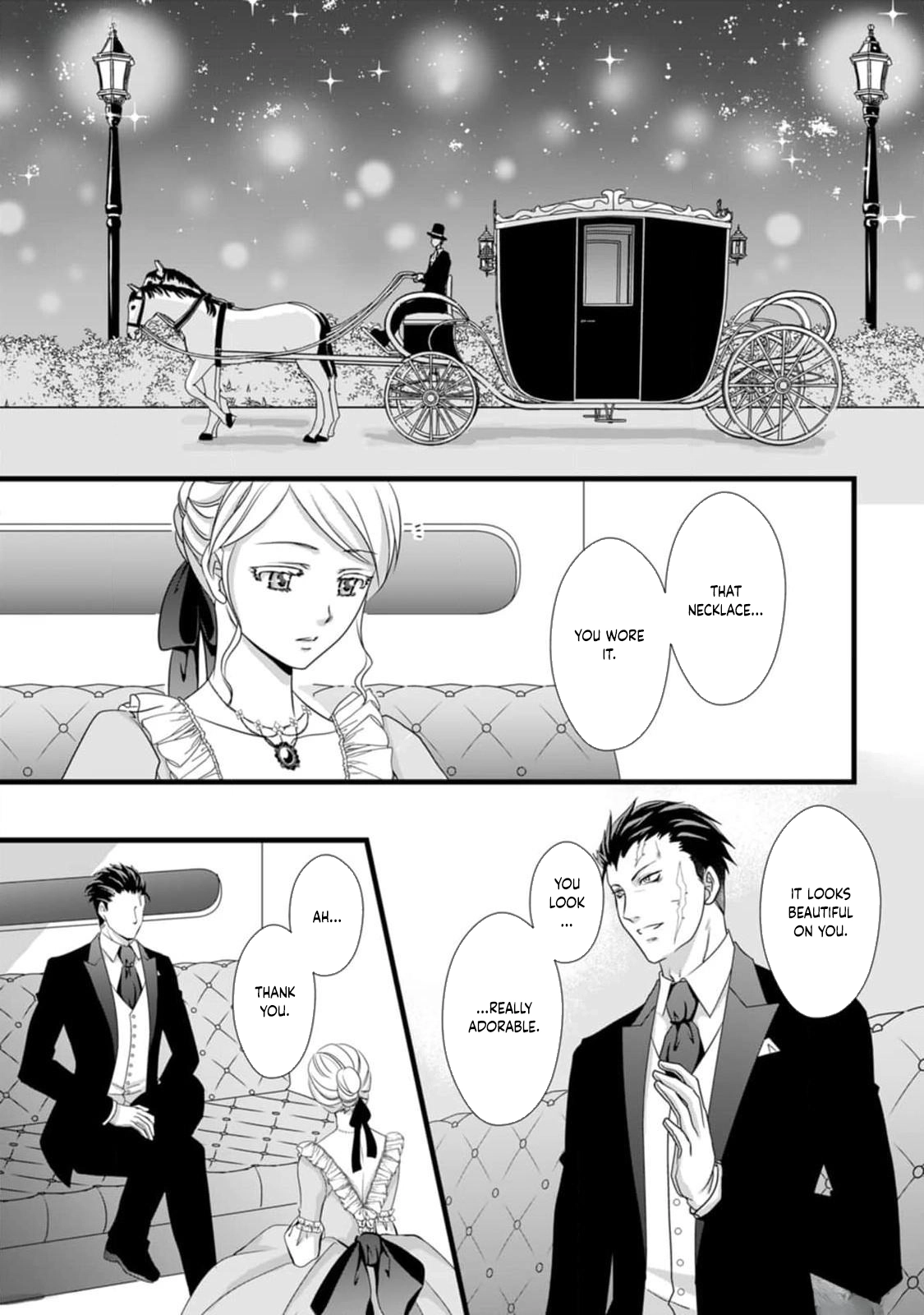 Ikatsui Kao de Kyouaku Kishi Danchou to Osorerareru Koushaku-sama no Saigo no Konkatsu Aite wa Shakoukai no Maboroshi no Hana deshita Chapter 4 page 2 - 