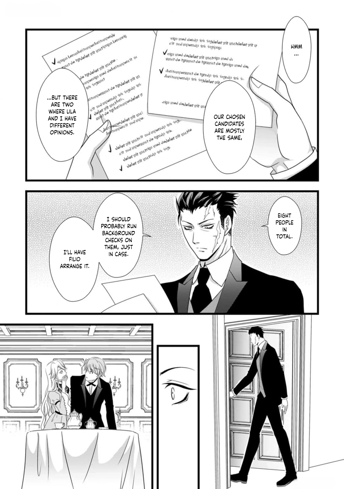Ikatsui Kao de Kyouaku Kishi Danchou to Osorerareru Koushaku-sama no Saigo no Konkatsu Aite wa Shakoukai no Maboroshi no Hana deshita Chapter 4 page 27 - 