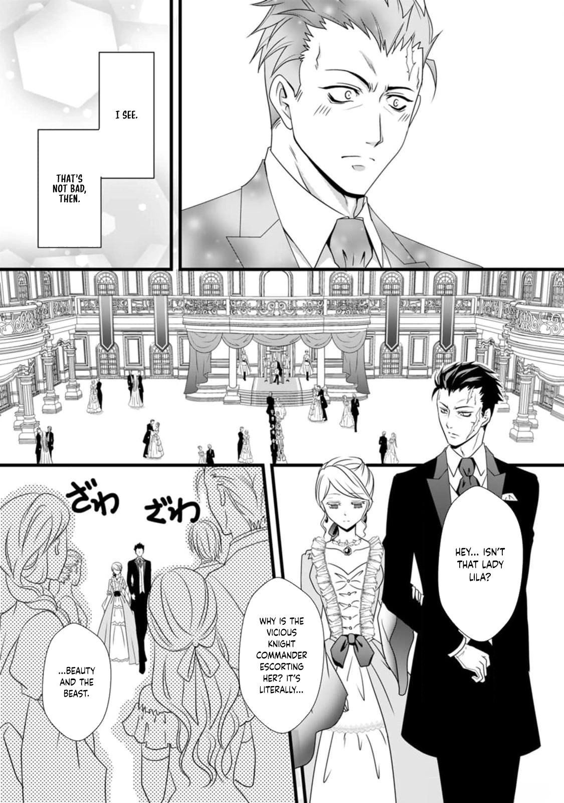 Ikatsui Kao de Kyouaku Kishi Danchou to Osorerareru Koushaku-sama no Saigo no Konkatsu Aite wa Shakoukai no Maboroshi no Hana deshita Chapter 4 page 6 - 
