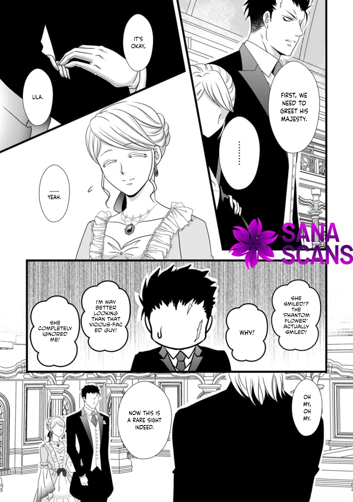 Ikatsui Kao de Kyouaku Kishi Danchou to Osorerareru Koushaku-sama no Saigo no Konkatsu Aite wa Shakoukai no Maboroshi no Hana deshita Chapter 4 page 7 - 