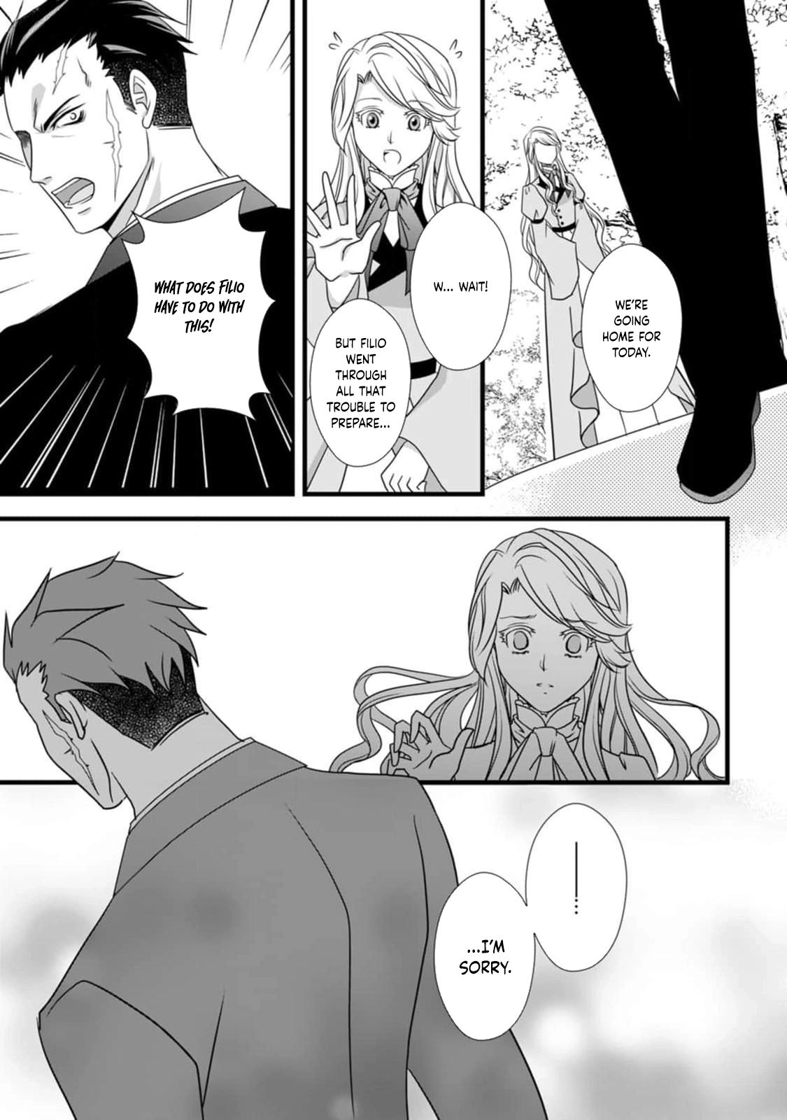 Ikatsui Kao de Kyouaku Kishi Danchou to Osorerareru Koushaku-sama no Saigo no Konkatsu Aite wa Shakoukai no Maboroshi no Hana deshita Chapter 5 page 23 - 