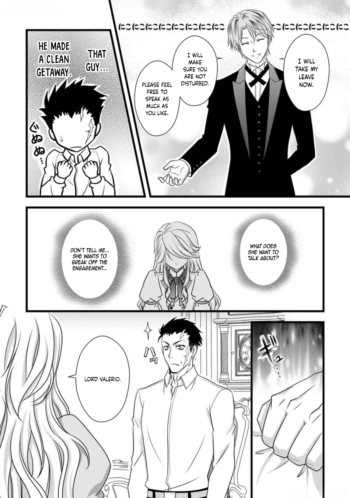Ikatsui Kao de Kyouaku Kishi Danchou to Osorerareru Koushaku-sama no Saigo no Konkatsu Aite wa Shakoukai no Maboroshi no Hana deshita Chapter 6 page 2 - 