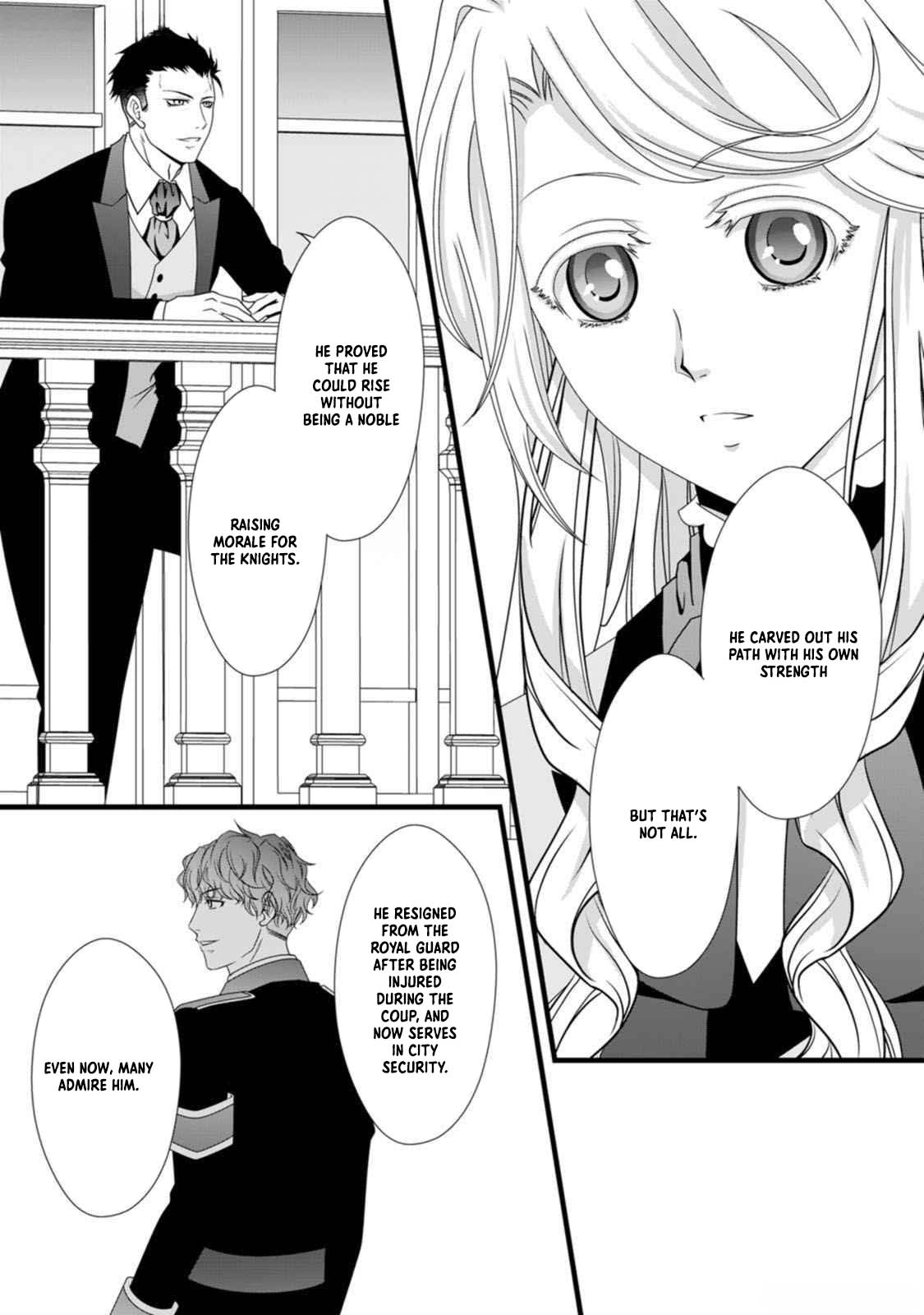 Ikatsui Kao de Kyouaku Kishi Danchou to Osorerareru Koushaku-sama no Saigo no Konkatsu Aite wa Shakoukai no Maboroshi no Hana deshita Chapter 8 page 5 - 
